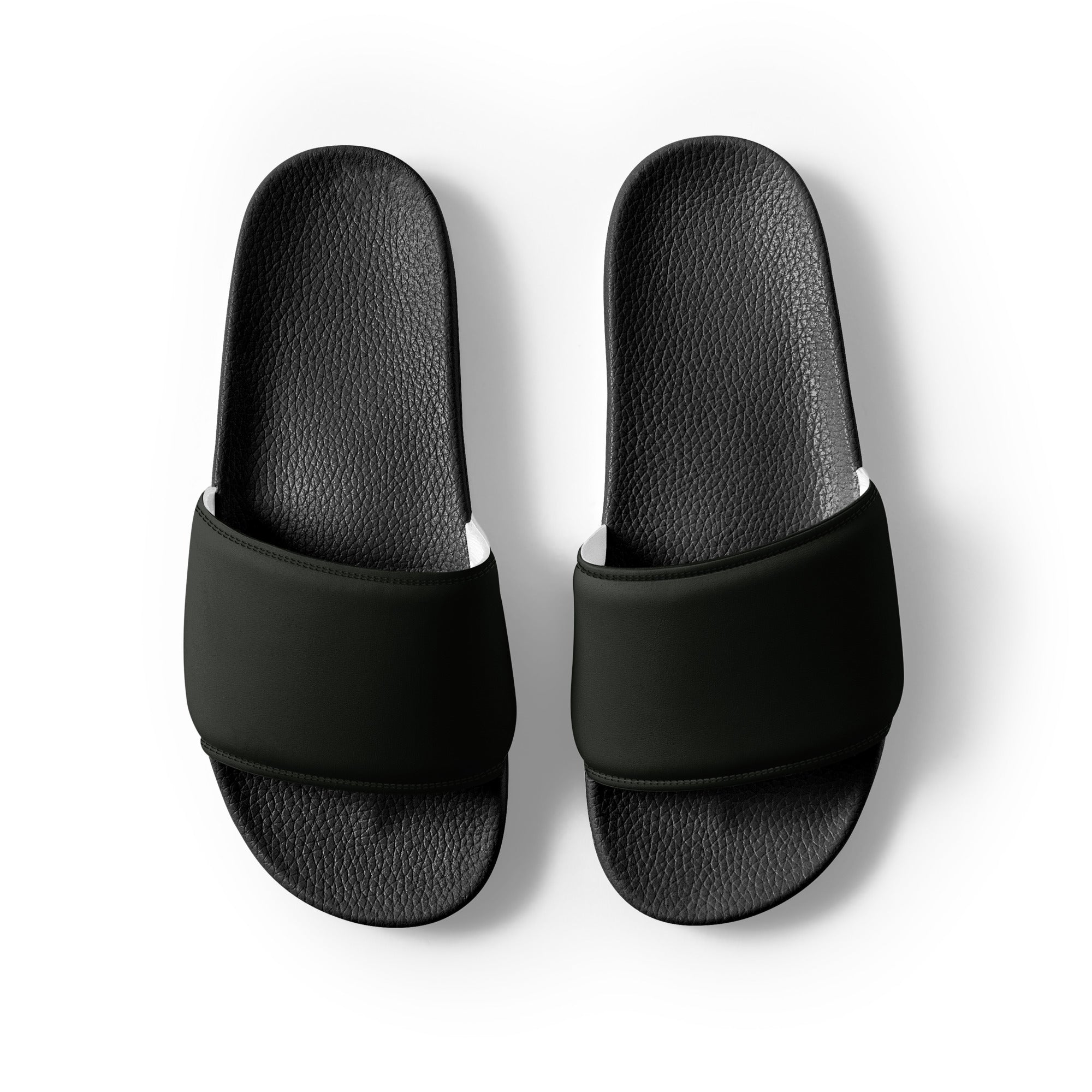 Marshland Color Men's Slides by Visual Verse - Image 2