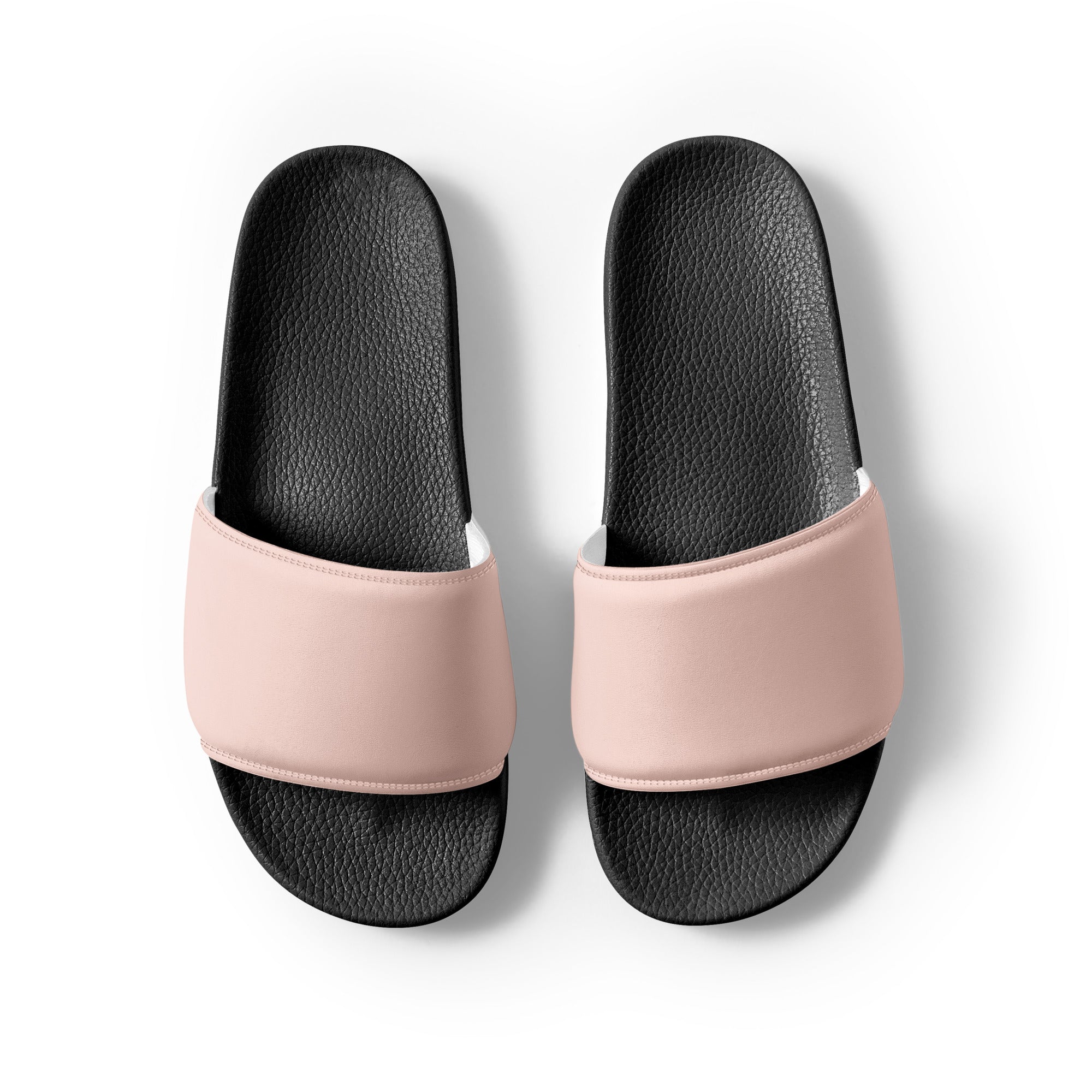 Marshmallow Color Men's Slides by Visual Verse - Image 2