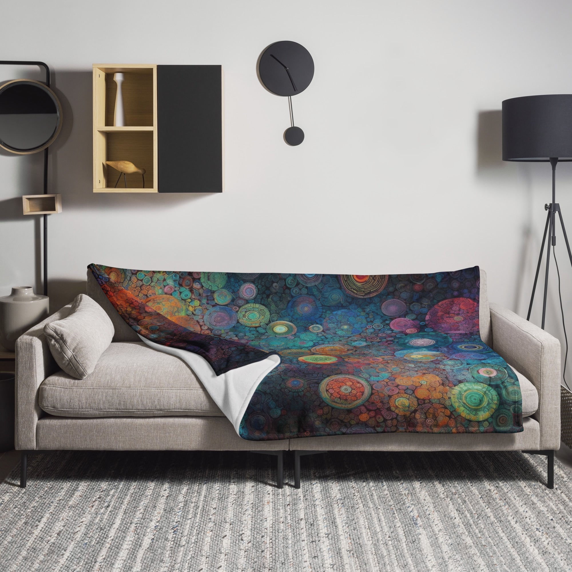 Mesmerizing Cosmic Inflation Blanket by Visual Verse - Image 1