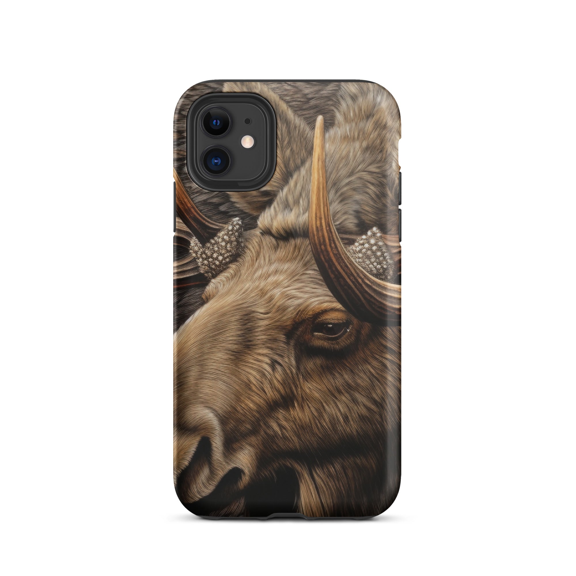 Moose Fur iPhone Case by Visual Verse - Image 1