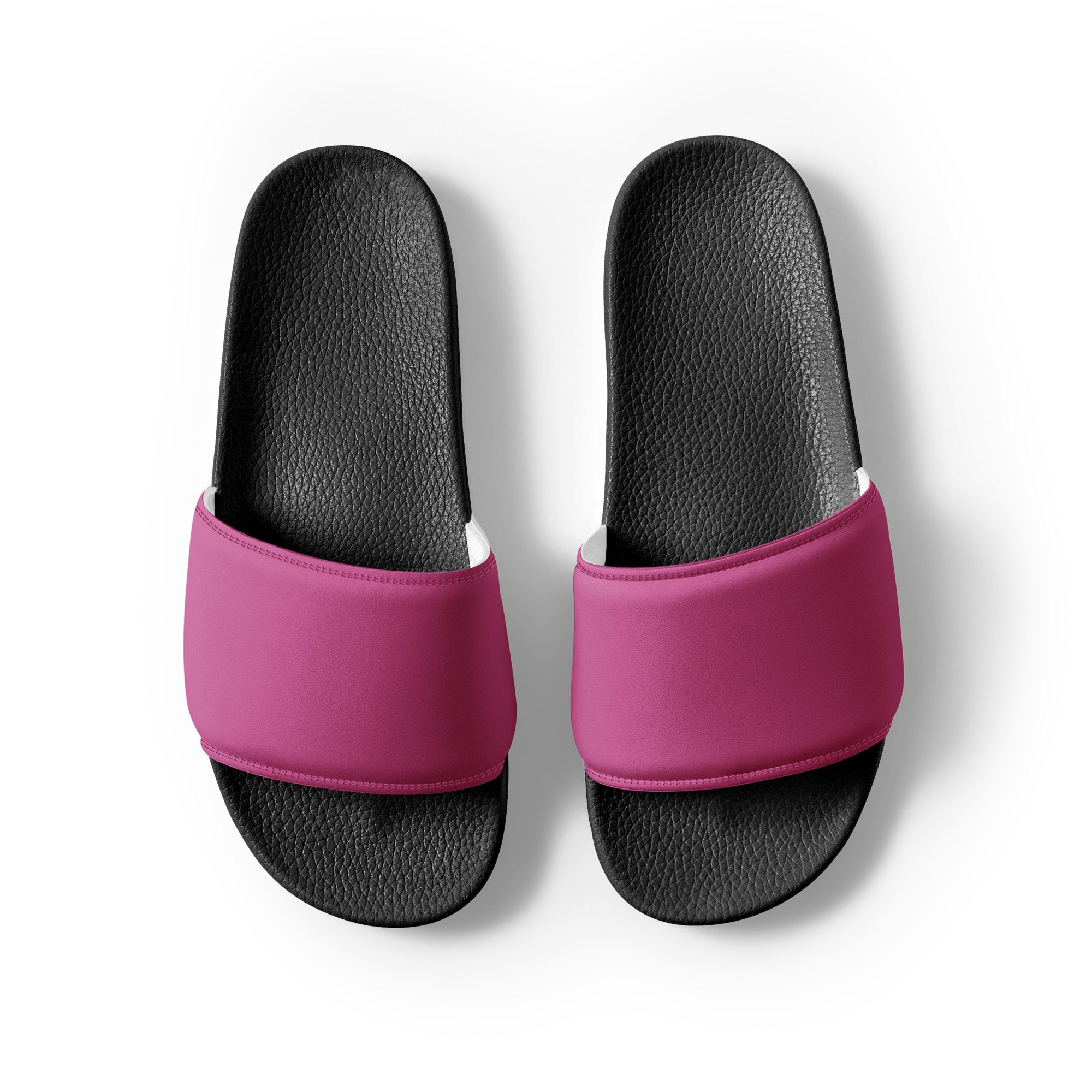 Mulberry Color Men's Slides by Visual Verse - Image 2