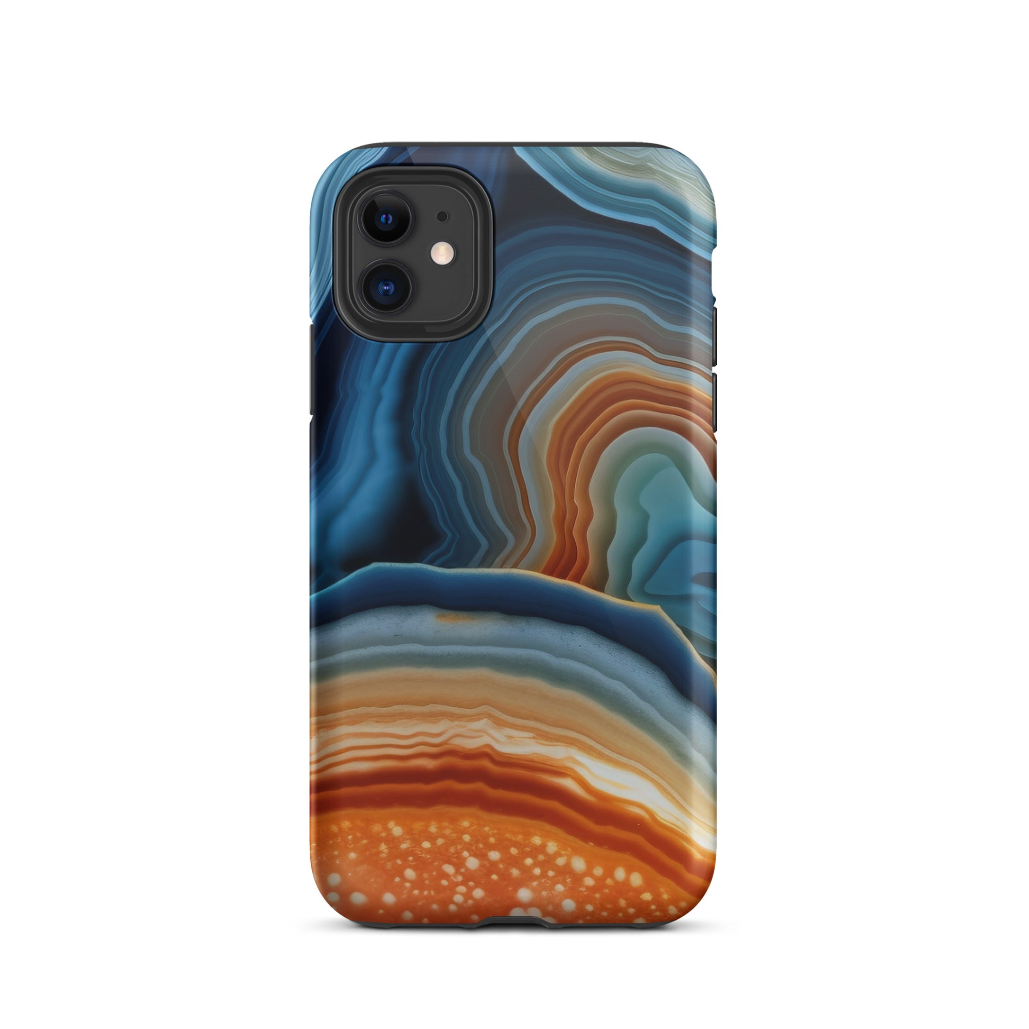 Multicolored Agate Rock iPhone Case by Visual Verse - Image 1