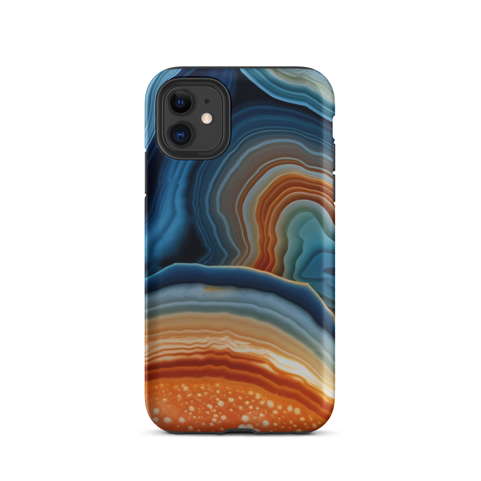 Multicolored Agate Rock iPhone Case by Visual Verse - Image 2