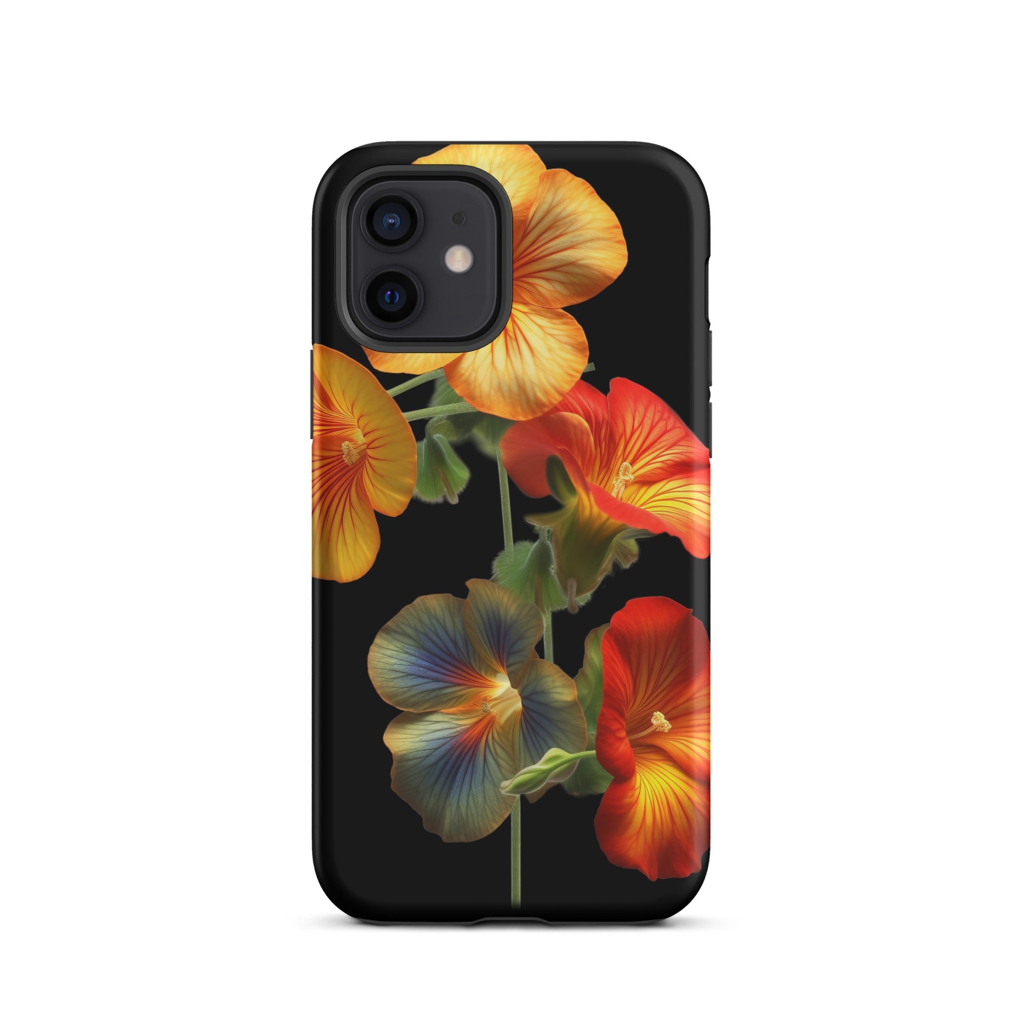 Multiple Nasturtium Flower iPhone Case by Visual Verse - Image 10