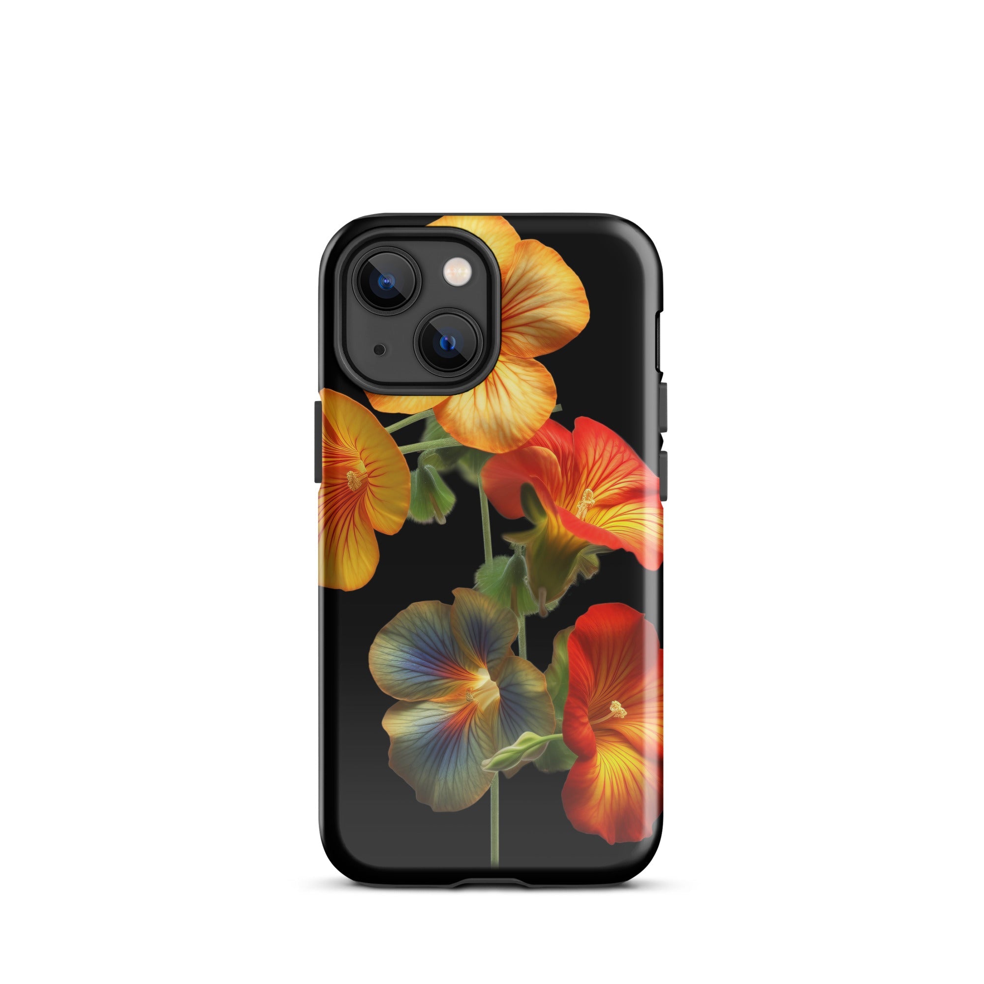 Multiple Nasturtium Flower iPhone Case by Visual Verse - Image 15