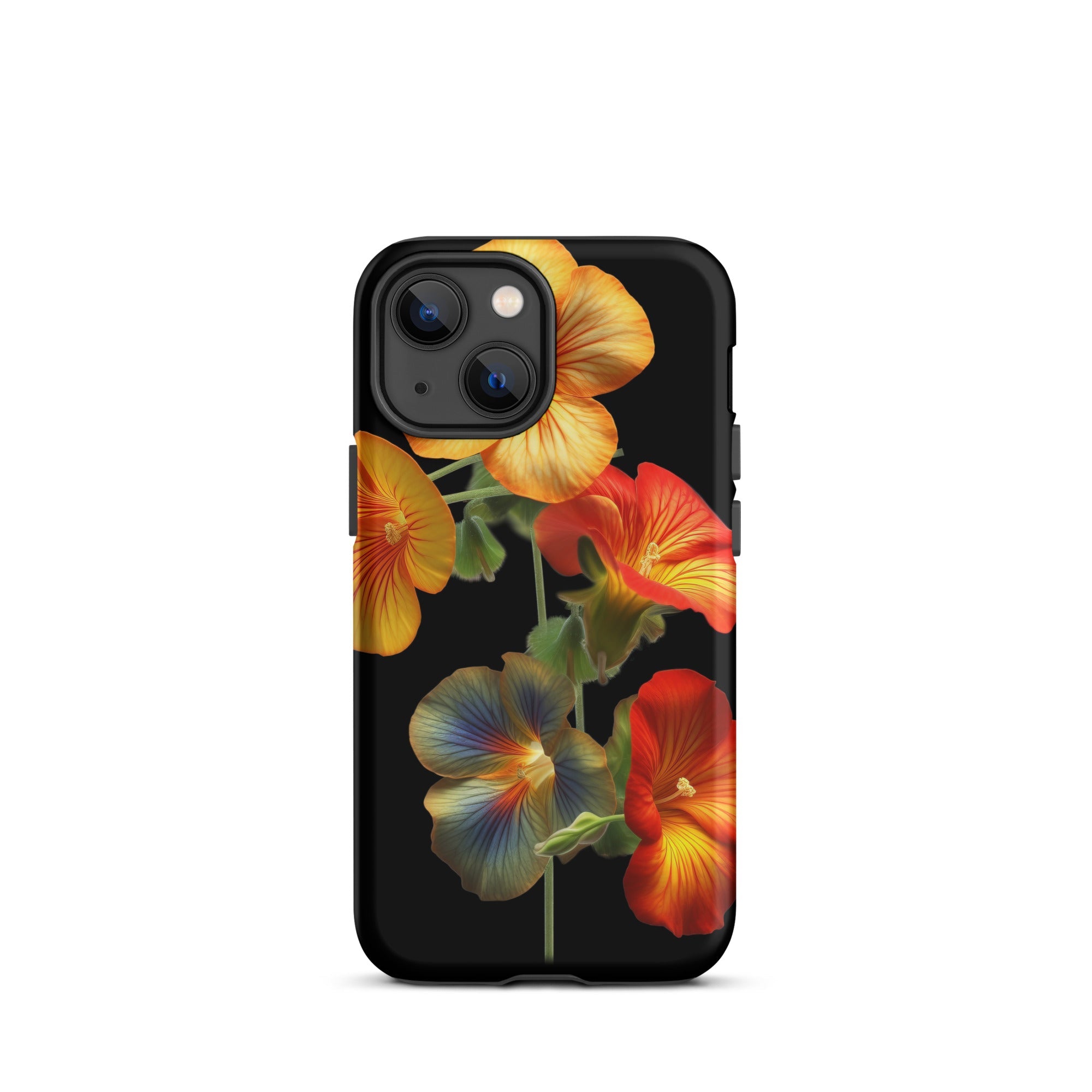 Multiple Nasturtium Flower iPhone Case by Visual Verse - Image 16