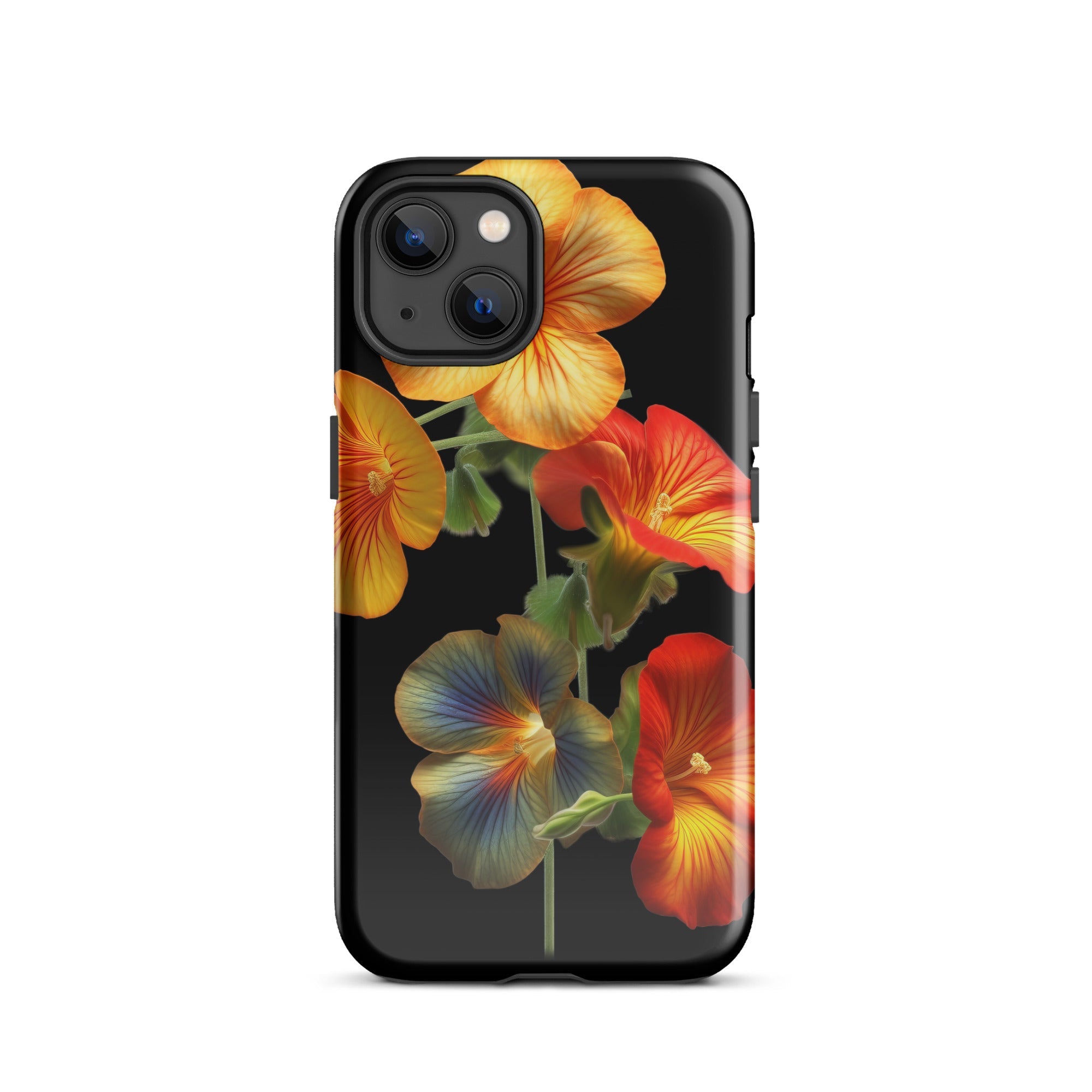 Multiple Nasturtium Flower iPhone Case by Visual Verse - Image 17