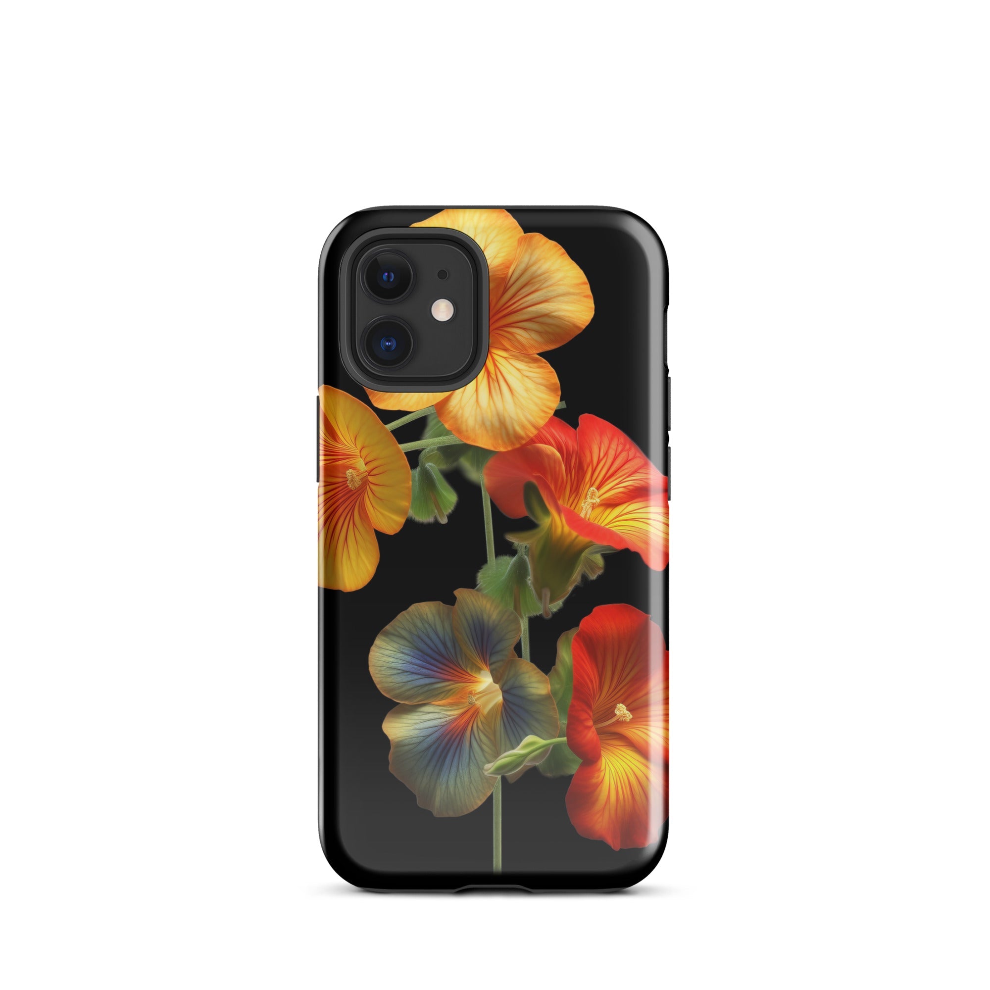 Multiple Nasturtium Flower iPhone Case by Visual Verse - Image 7