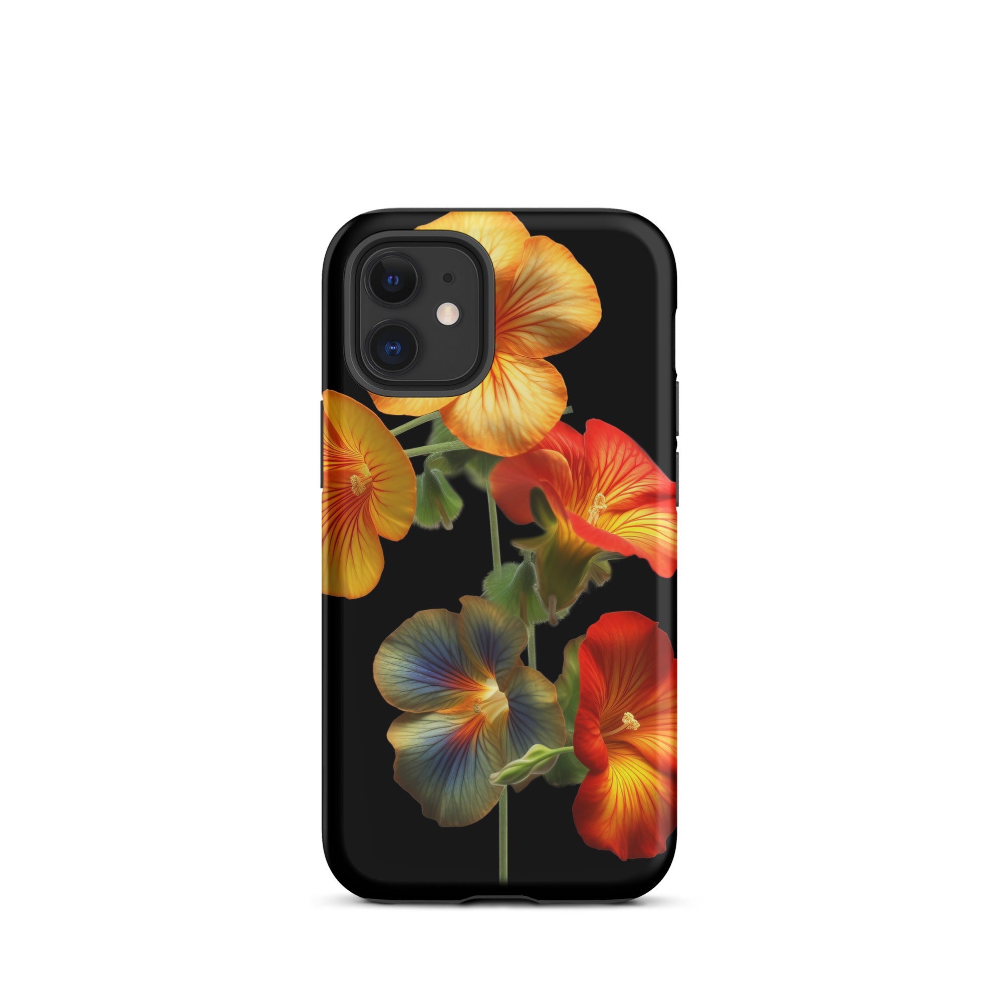 Multiple Nasturtium Flower iPhone Case by Visual Verse - Image 8