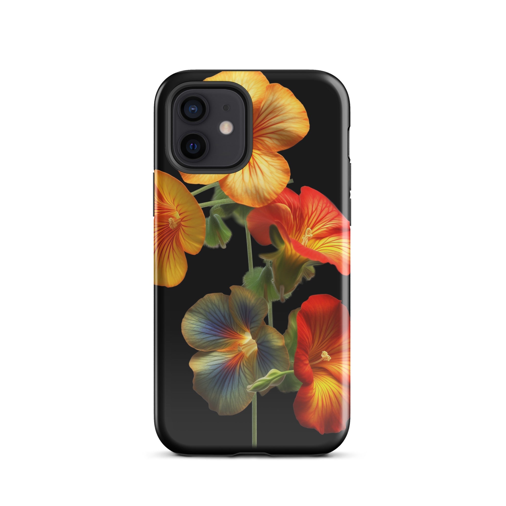 Multiple Nasturtium Flower iPhone Case by Visual Verse - Image 9