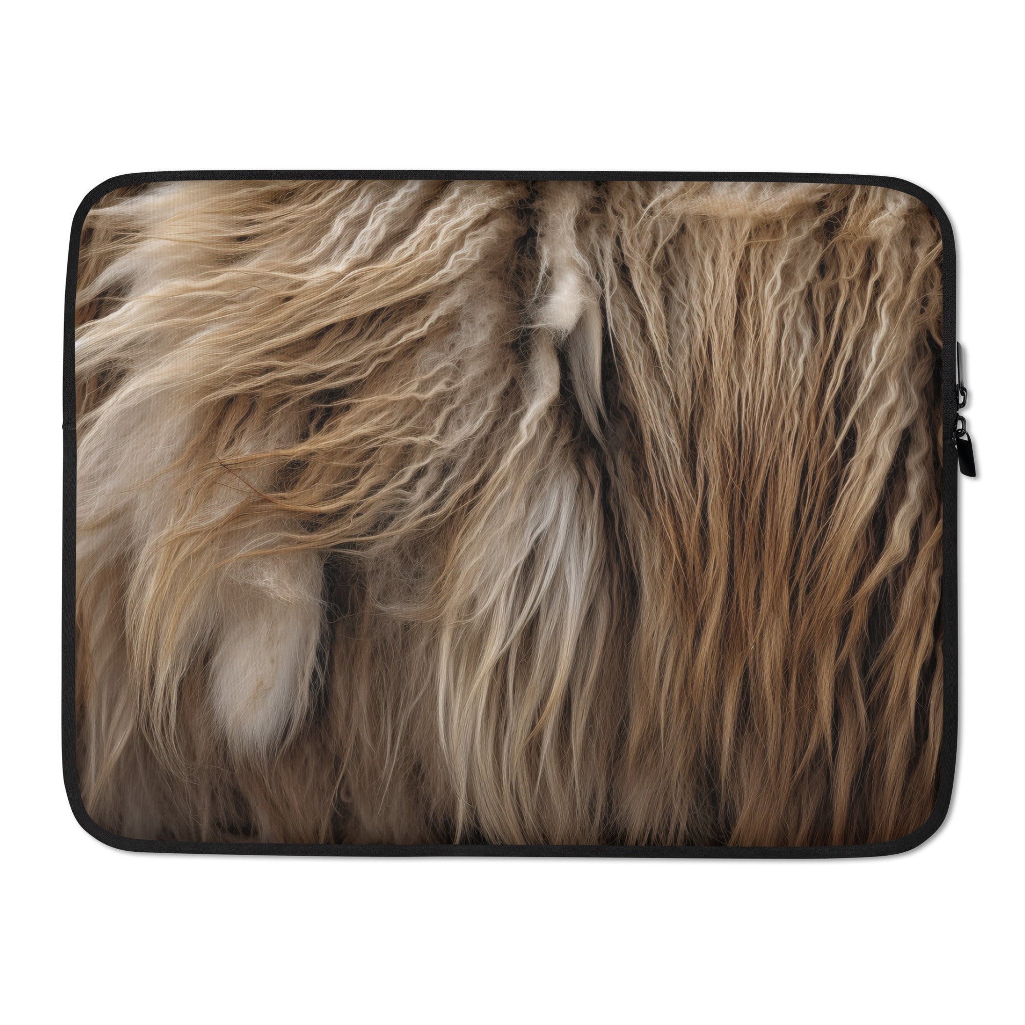 Muskox Fur Laptop Sleeve by Visual Verse - Image 1