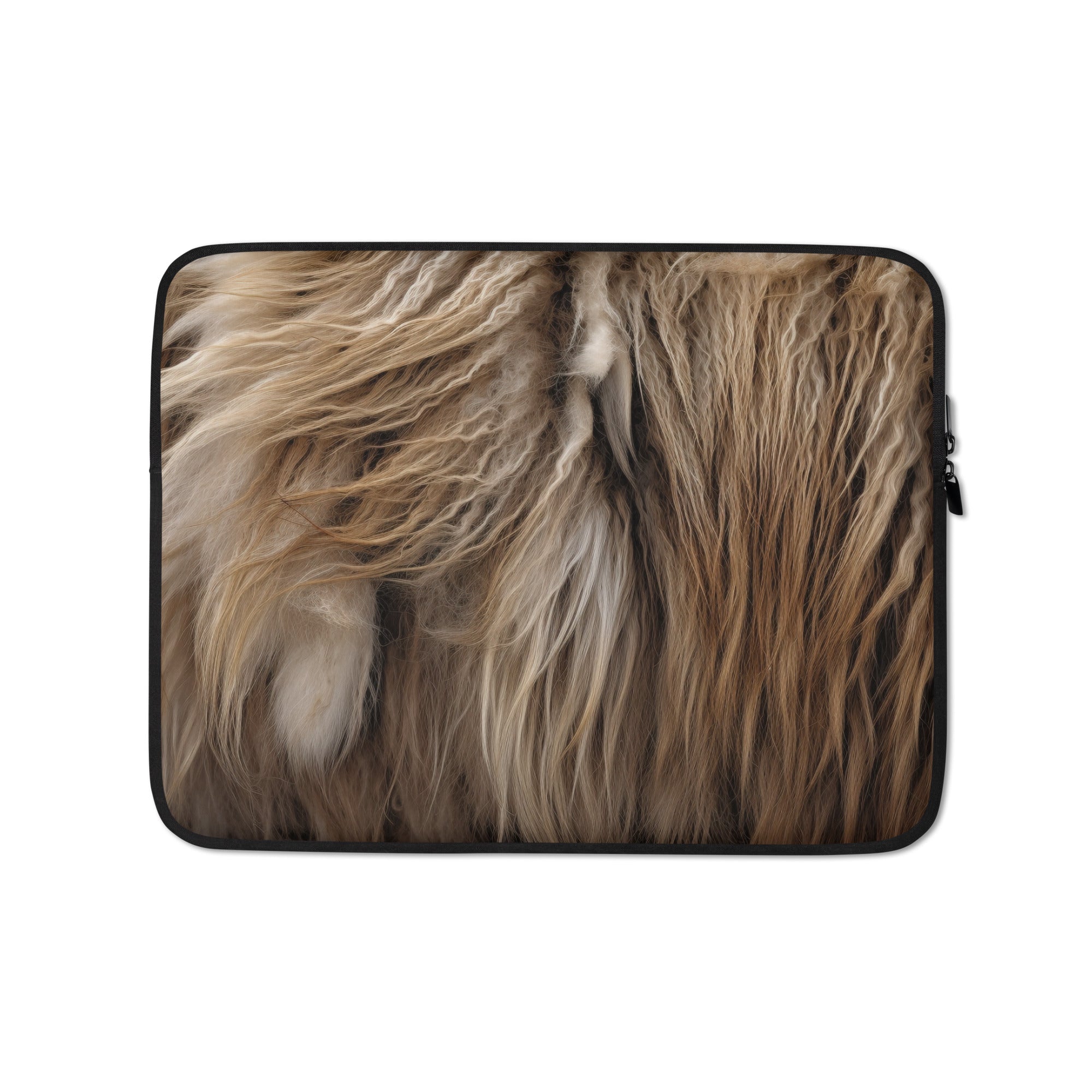 Muskox Fur Laptop Sleeve by Visual Verse - Image 2