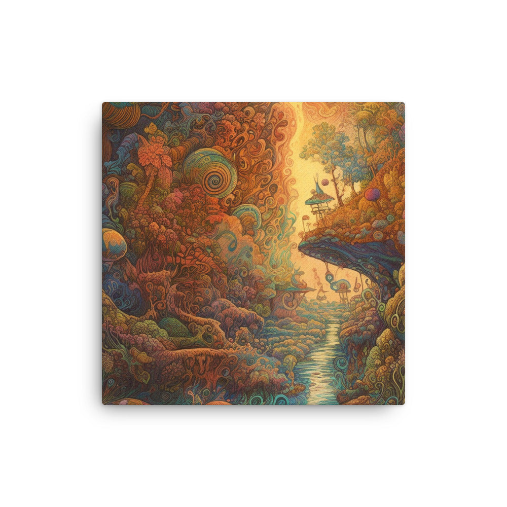 Mysterious Planet Thin Art Canvas by Visual Verse - Image 1