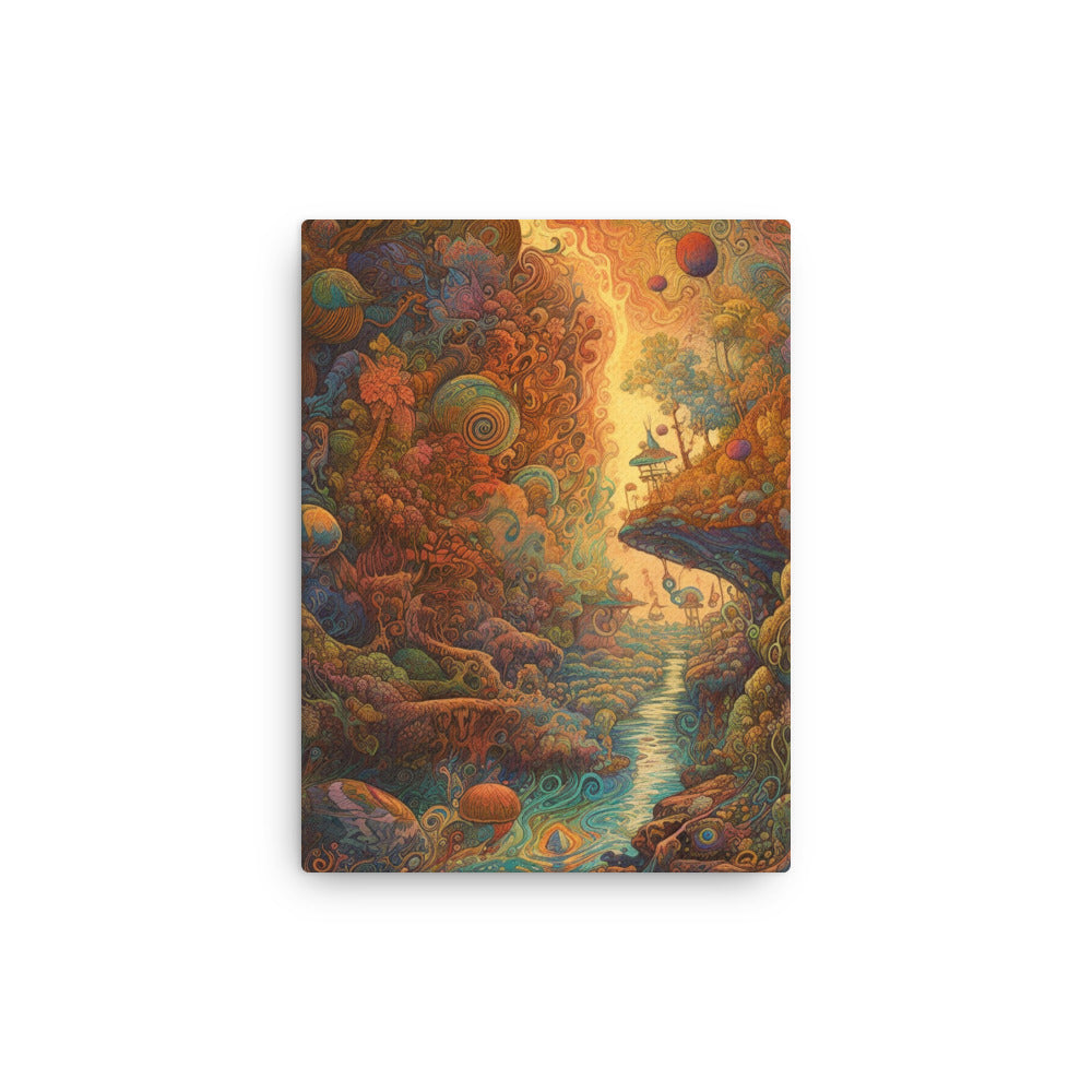 Mysterious Planet Thin Art Canvas by Visual Verse - Image 2