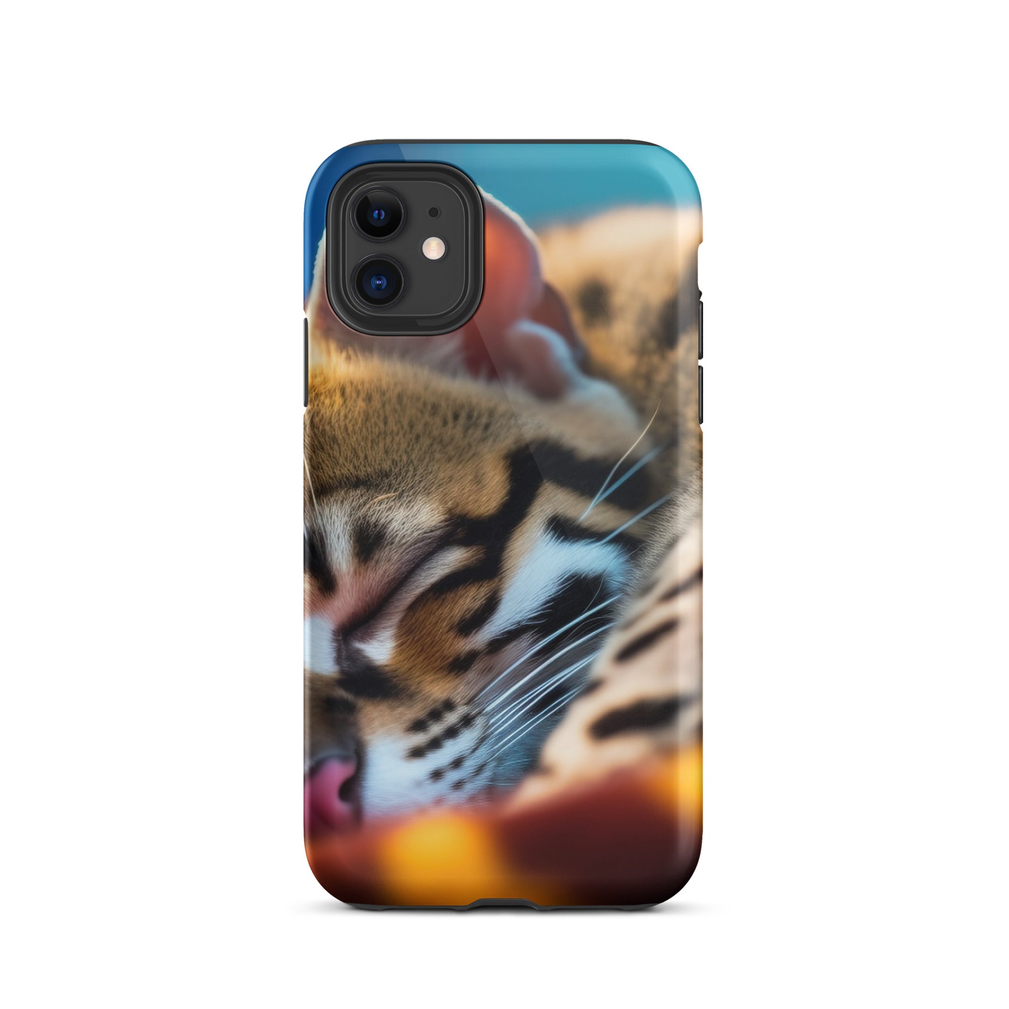 Ocelot Fur iPhone Case by Visual Verse - Image 1