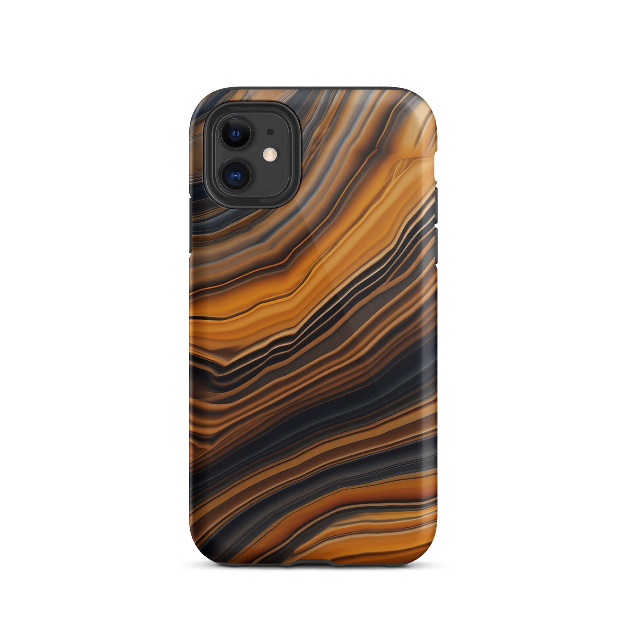 Onyx Rock iPhone Case by Visual Verse - Image 1