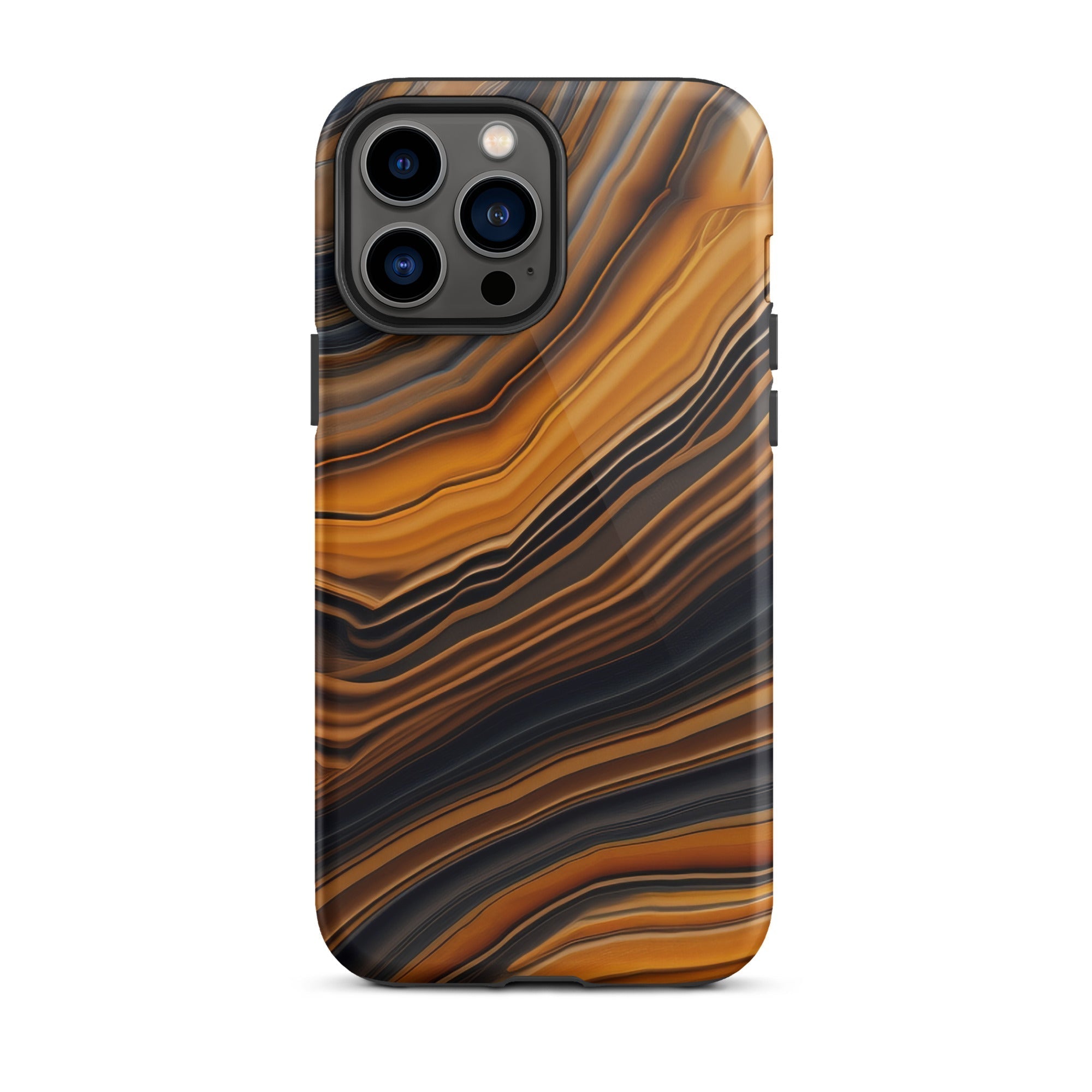 Onyx Rock iPhone Case by Visual Verse - Image 21