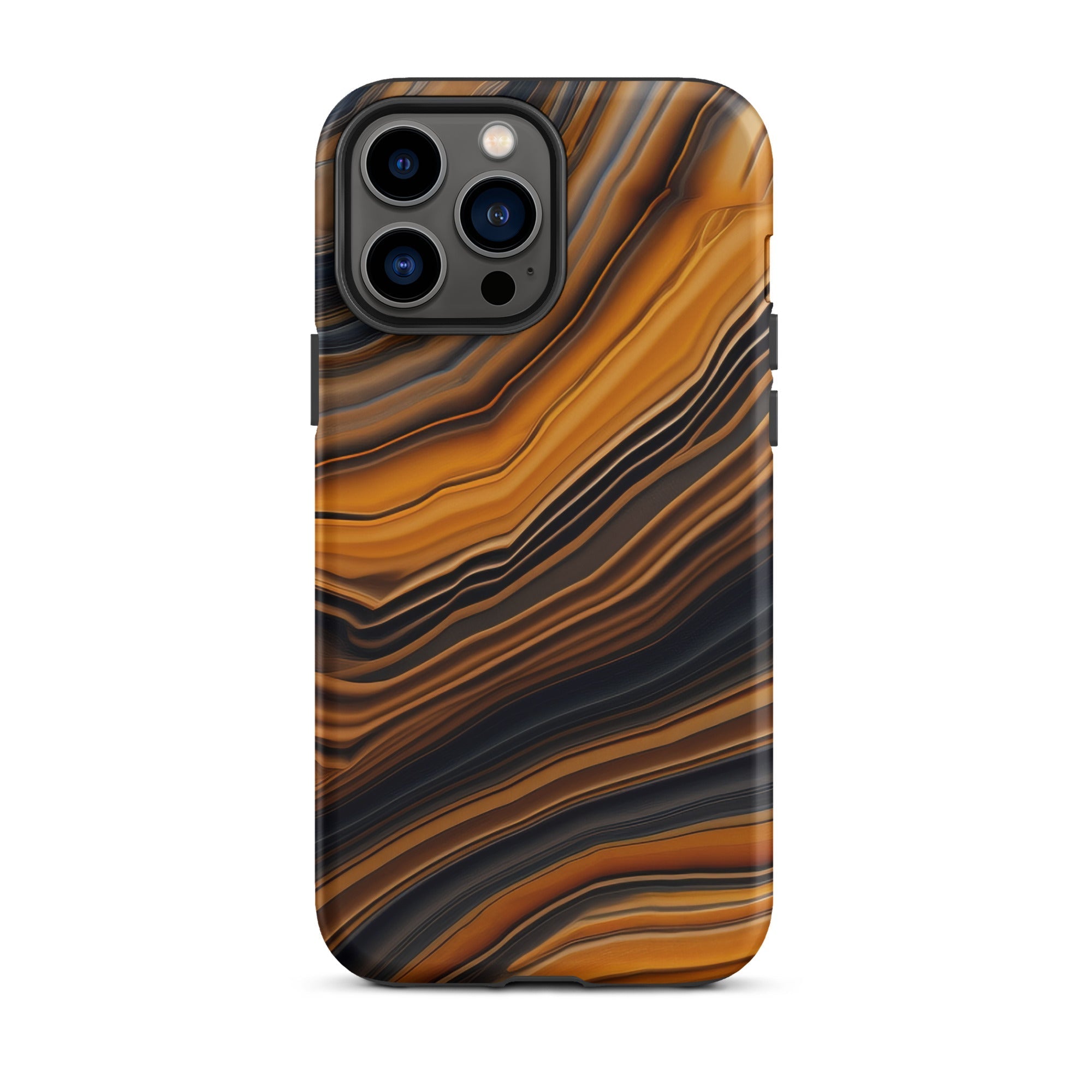 Onyx Rock iPhone Case by Visual Verse - Image 22