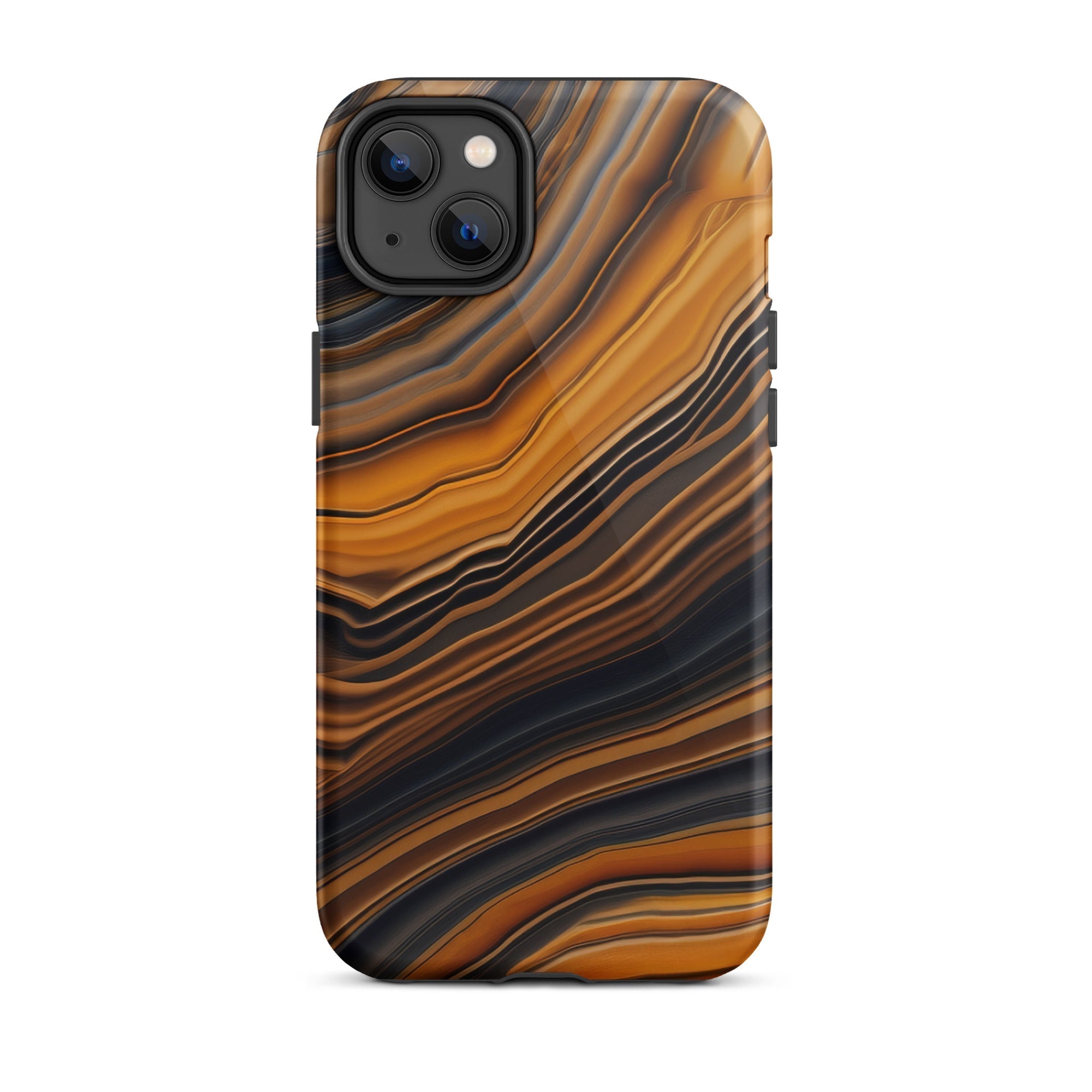 Onyx Rock iPhone Case by Visual Verse - Image 25