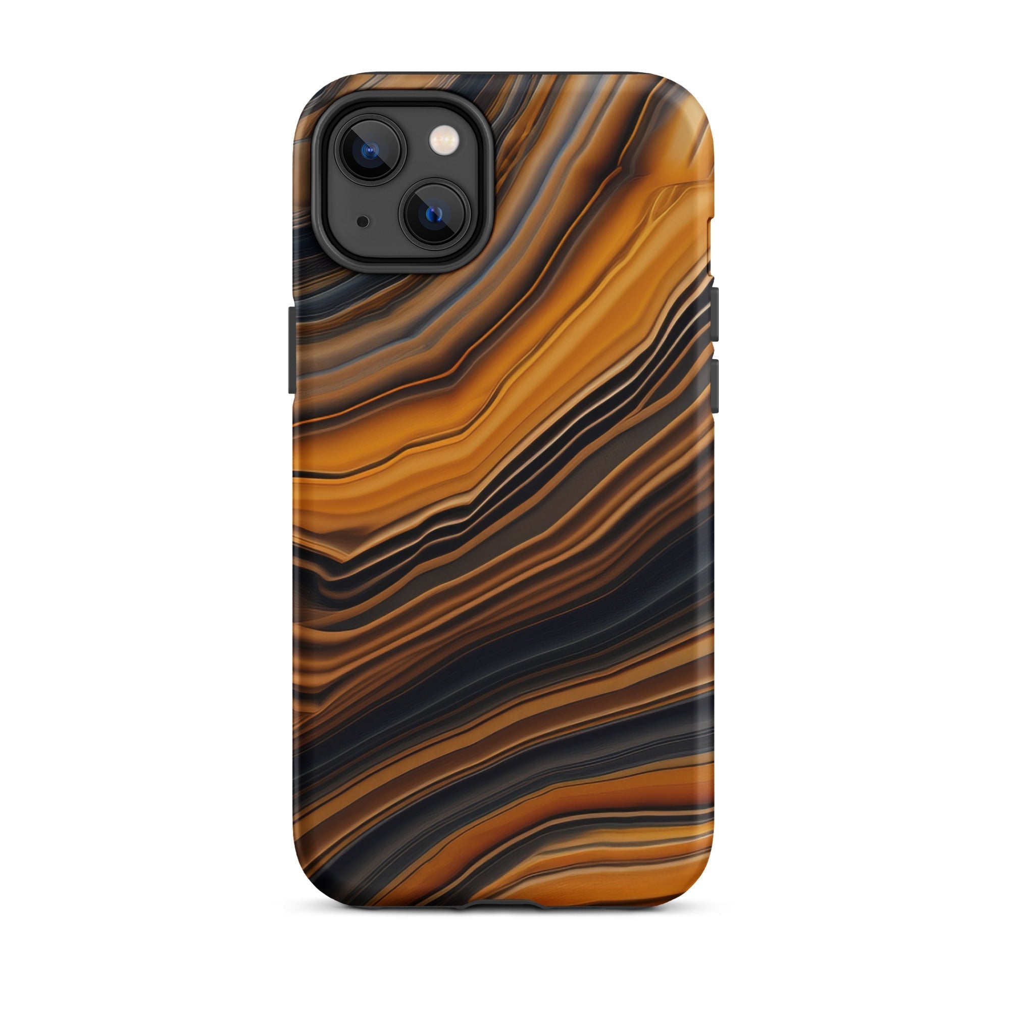 Onyx Rock iPhone Case by Visual Verse - Image 26