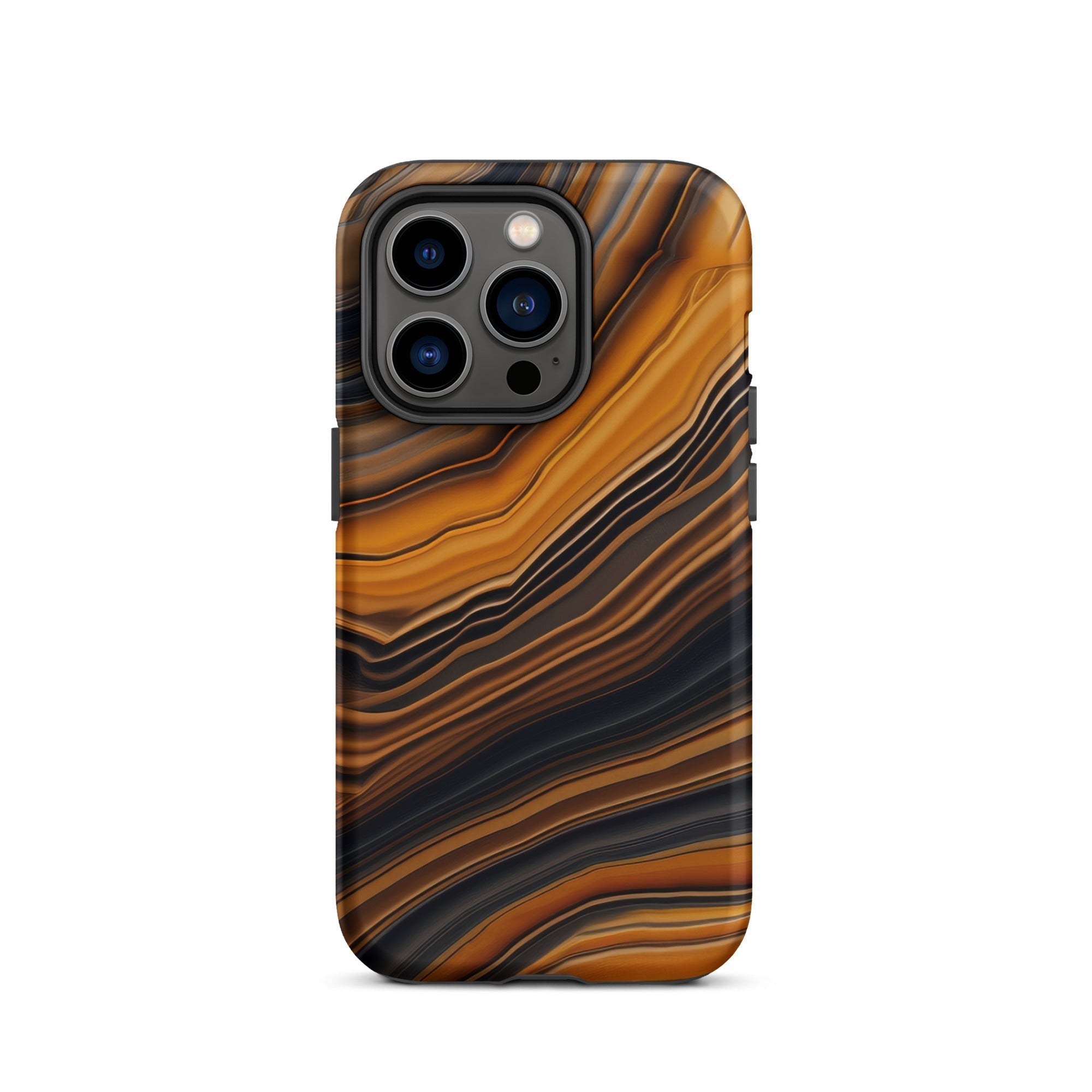 Onyx Rock iPhone Case by Visual Verse - Image 28