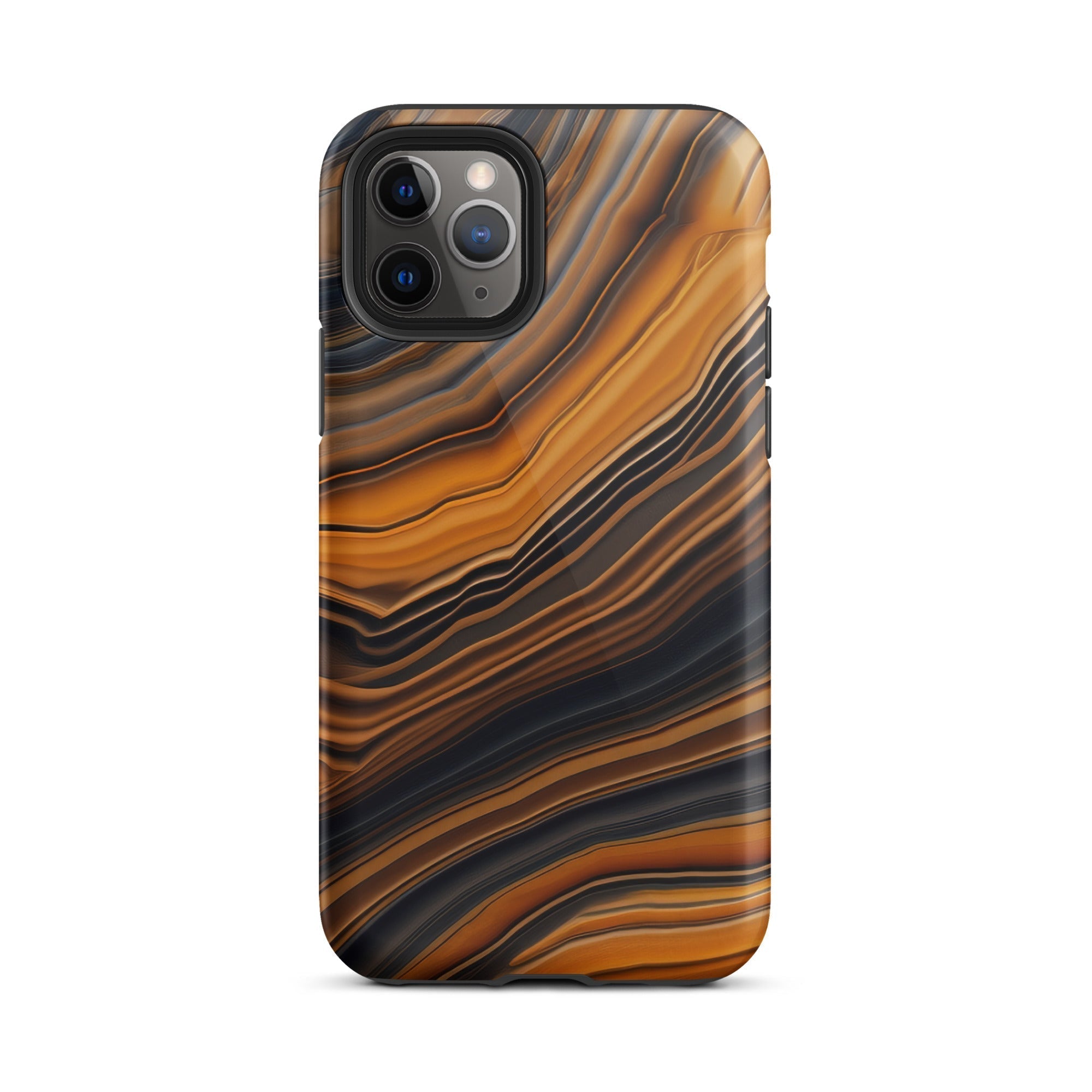 Onyx Rock iPhone Case by Visual Verse - Image 3