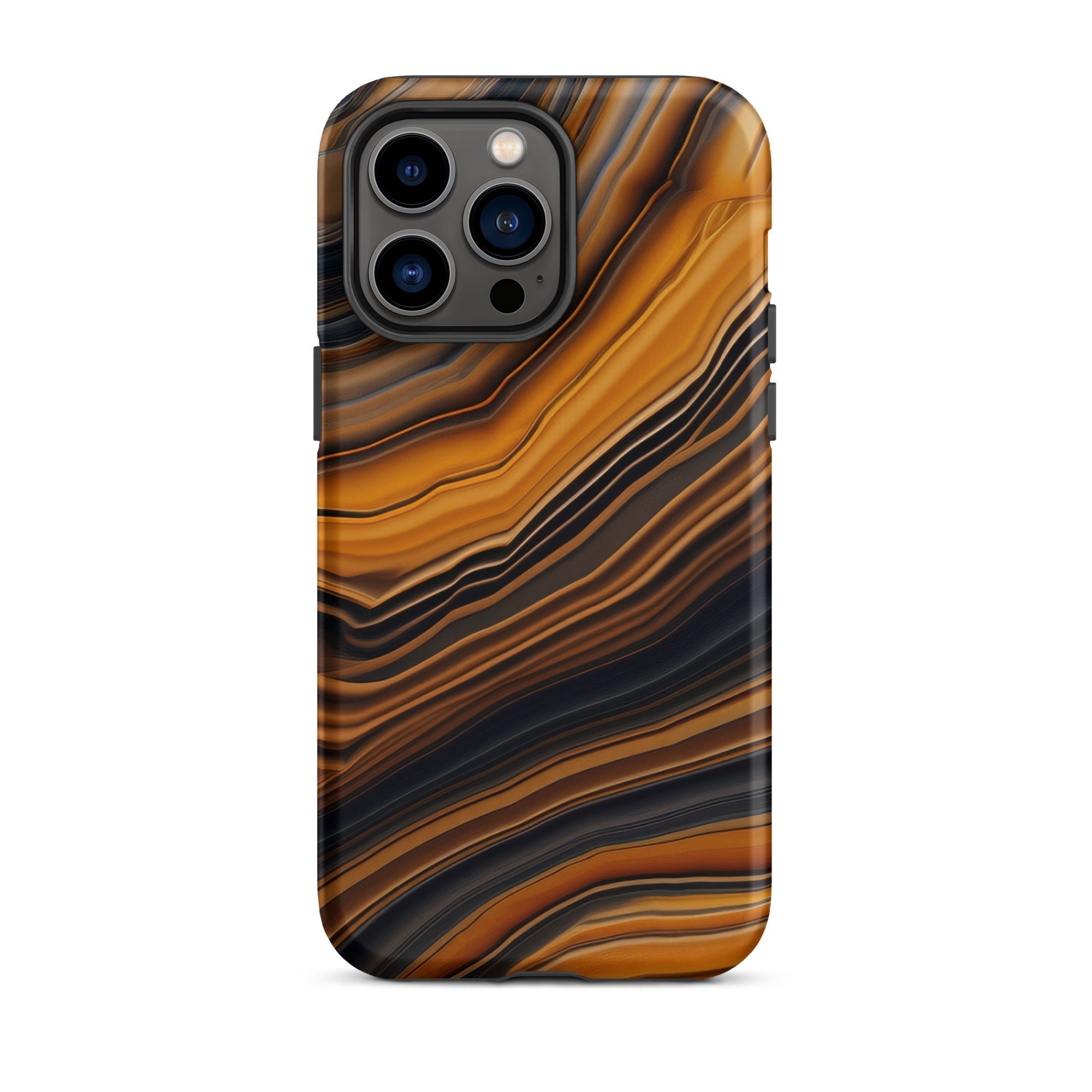 Onyx Rock iPhone Case by Visual Verse - Image 30