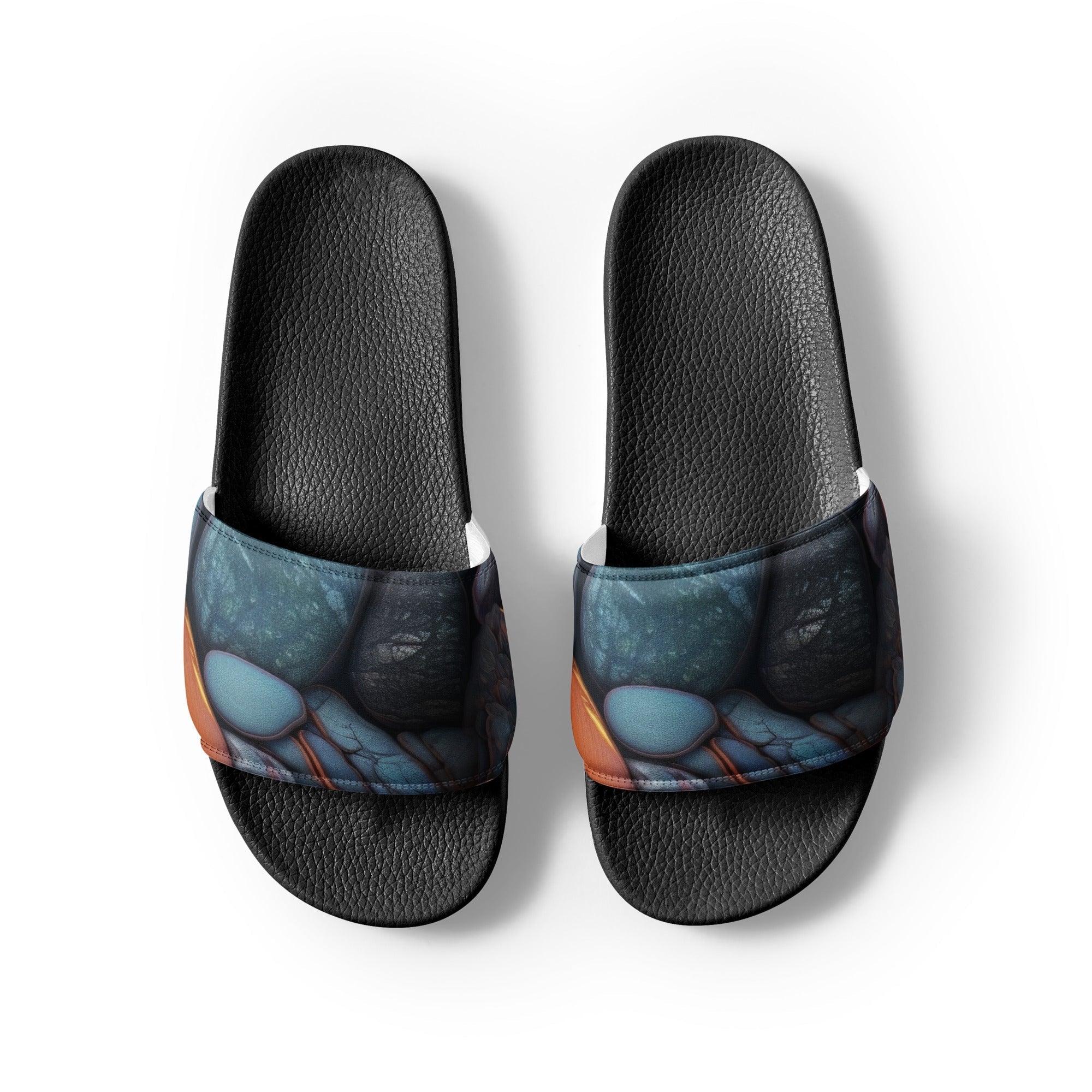 Opal Rock Men's Slides by Visual Verse - Image 2