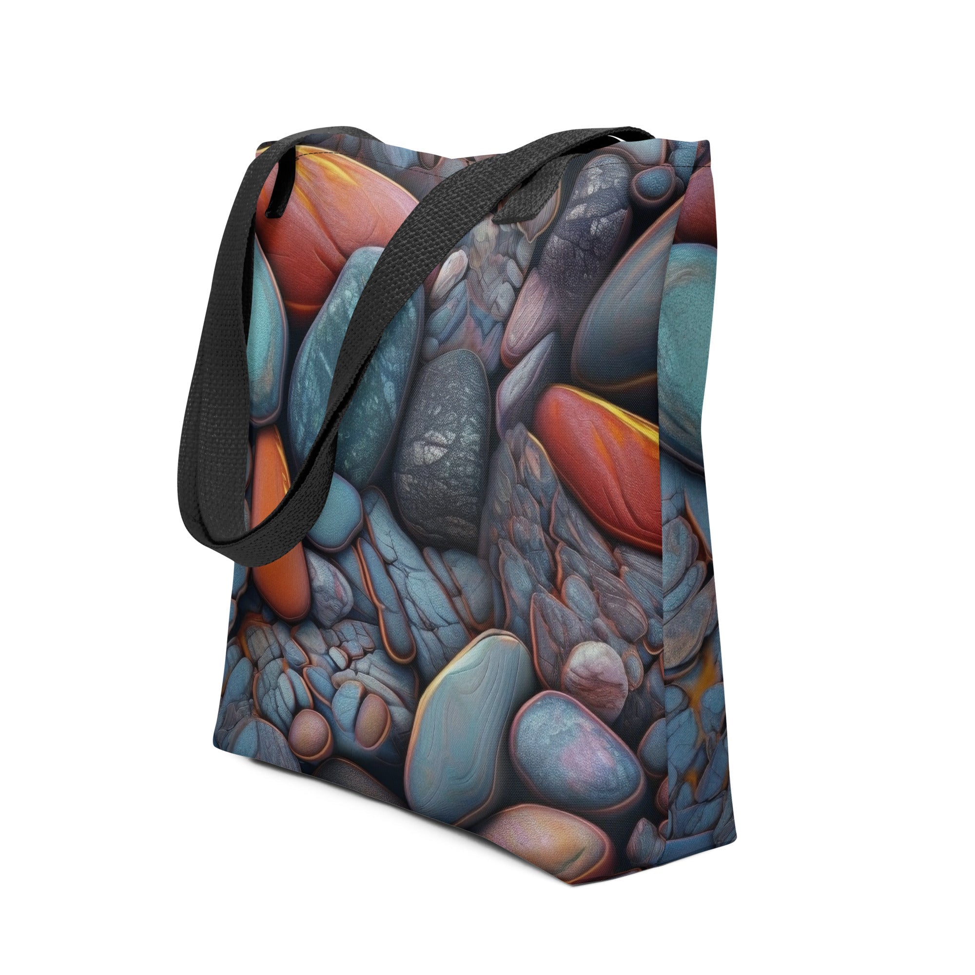 Opal Rock Tote Bag by Visual Verse - Image 1