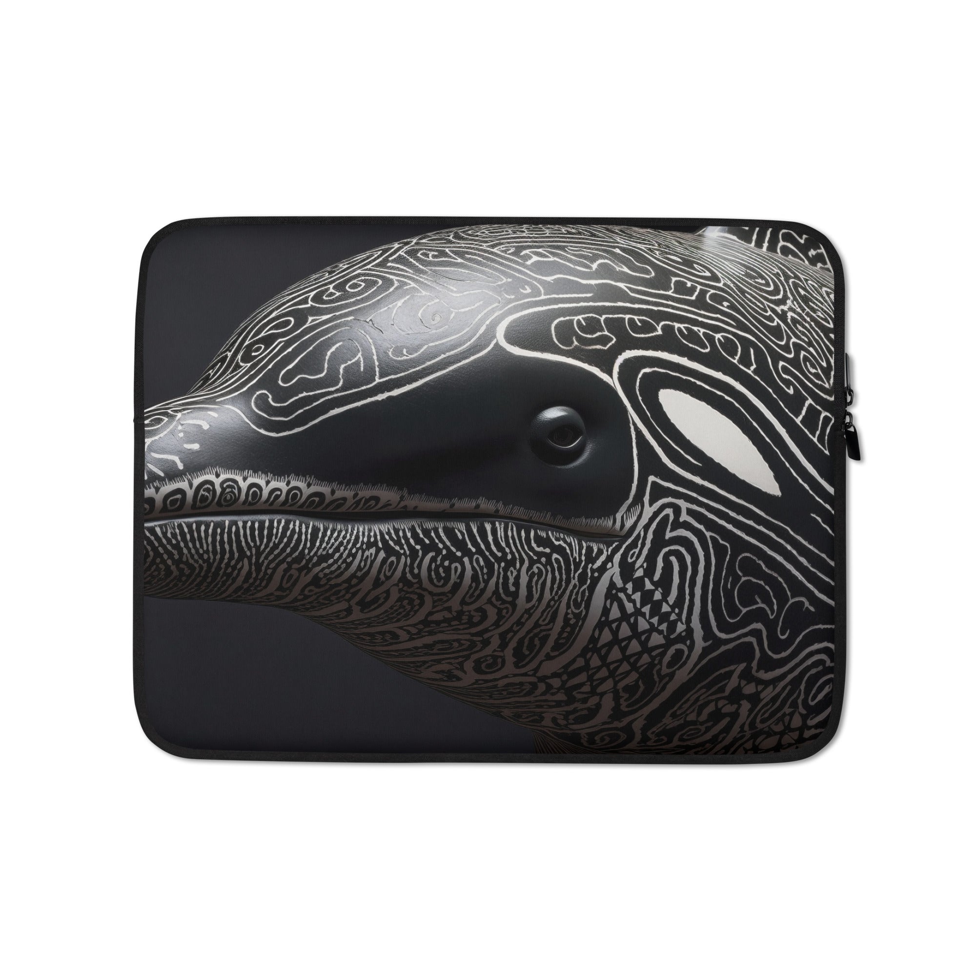 Orca Skin Laptop Sleeve by Visual Verse - Image 2