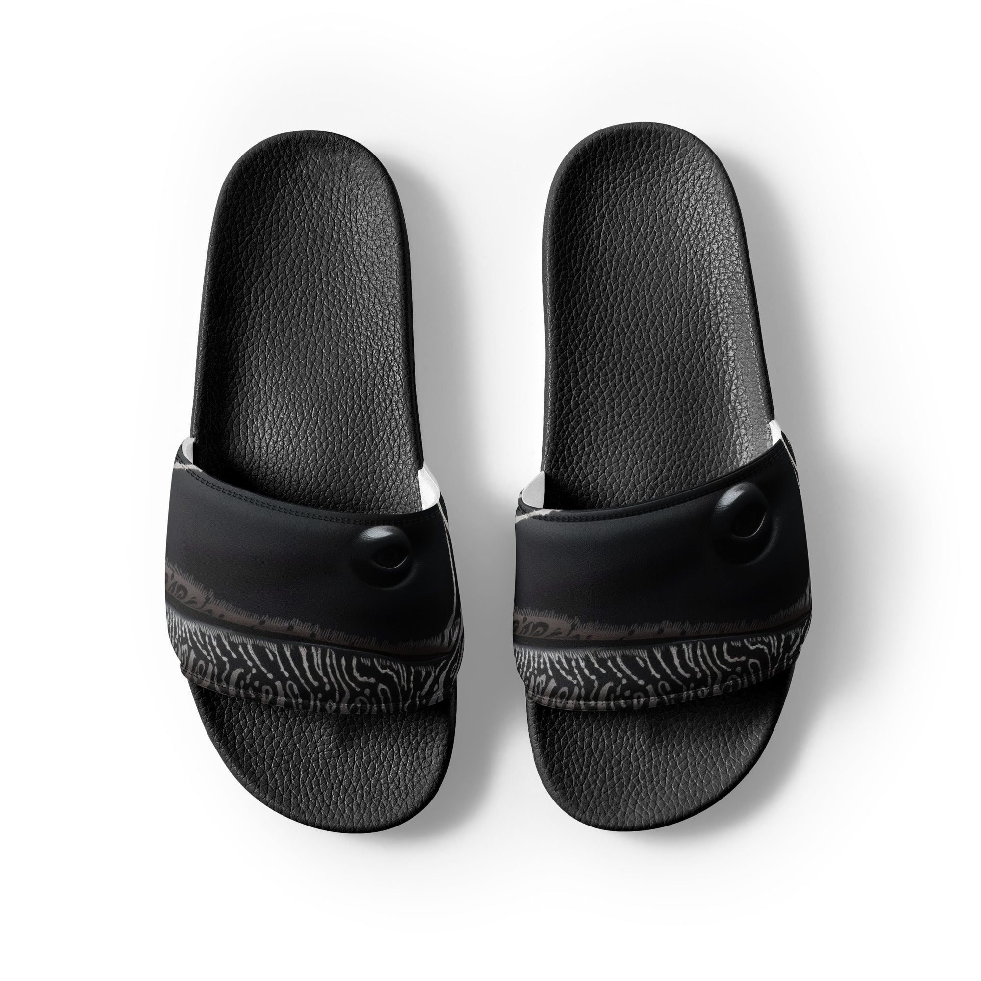 Orca Skin Men's Slides by Visual Verse - Image 2