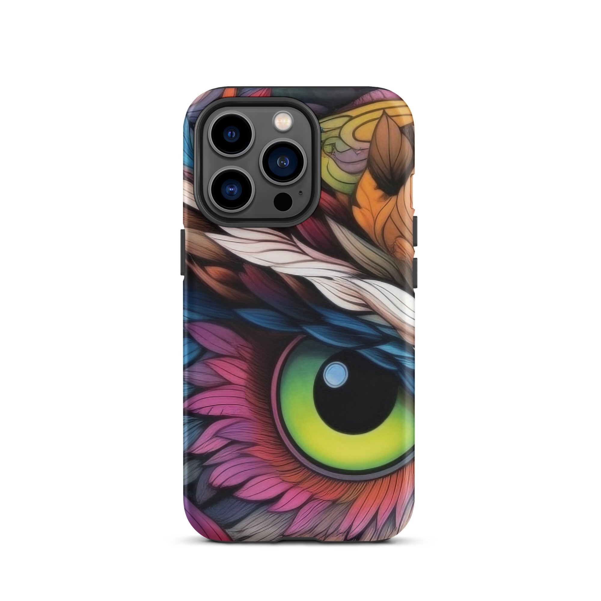 Owl Eyes iPhone Case by Visual Verse - Image 20