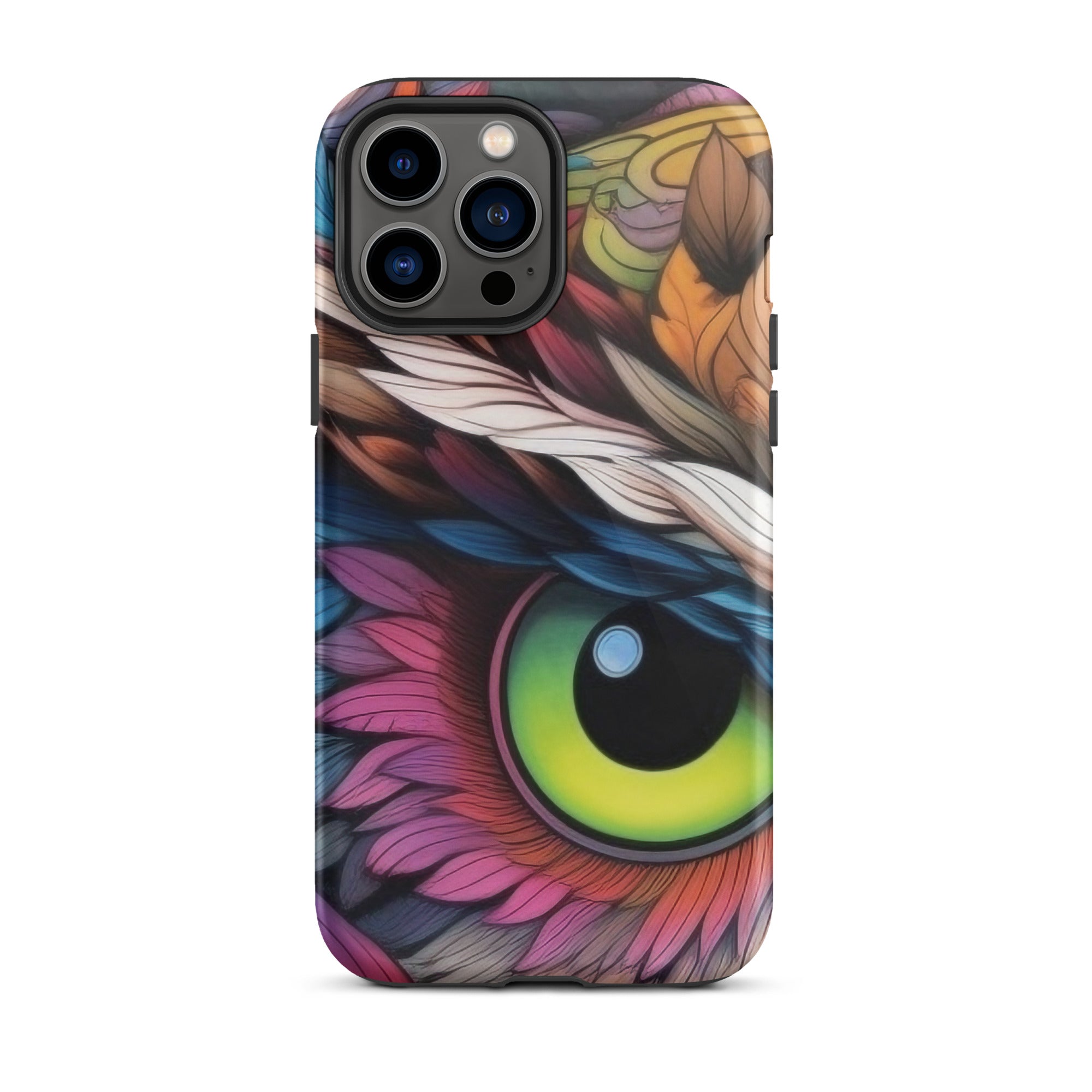 Owl Eyes iPhone Case by Visual Verse - Image 21