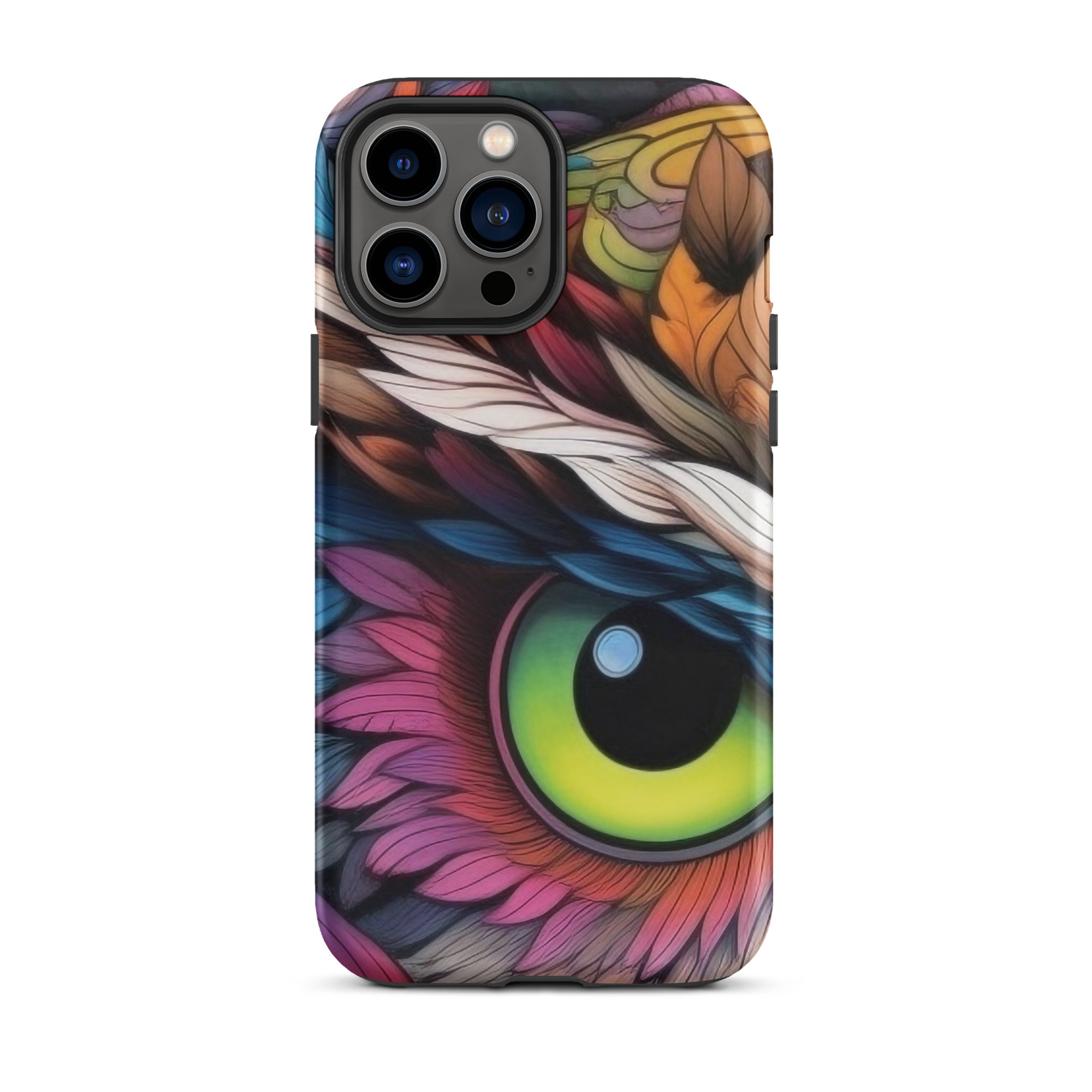 Owl Eyes iPhone Case by Visual Verse - Image 22