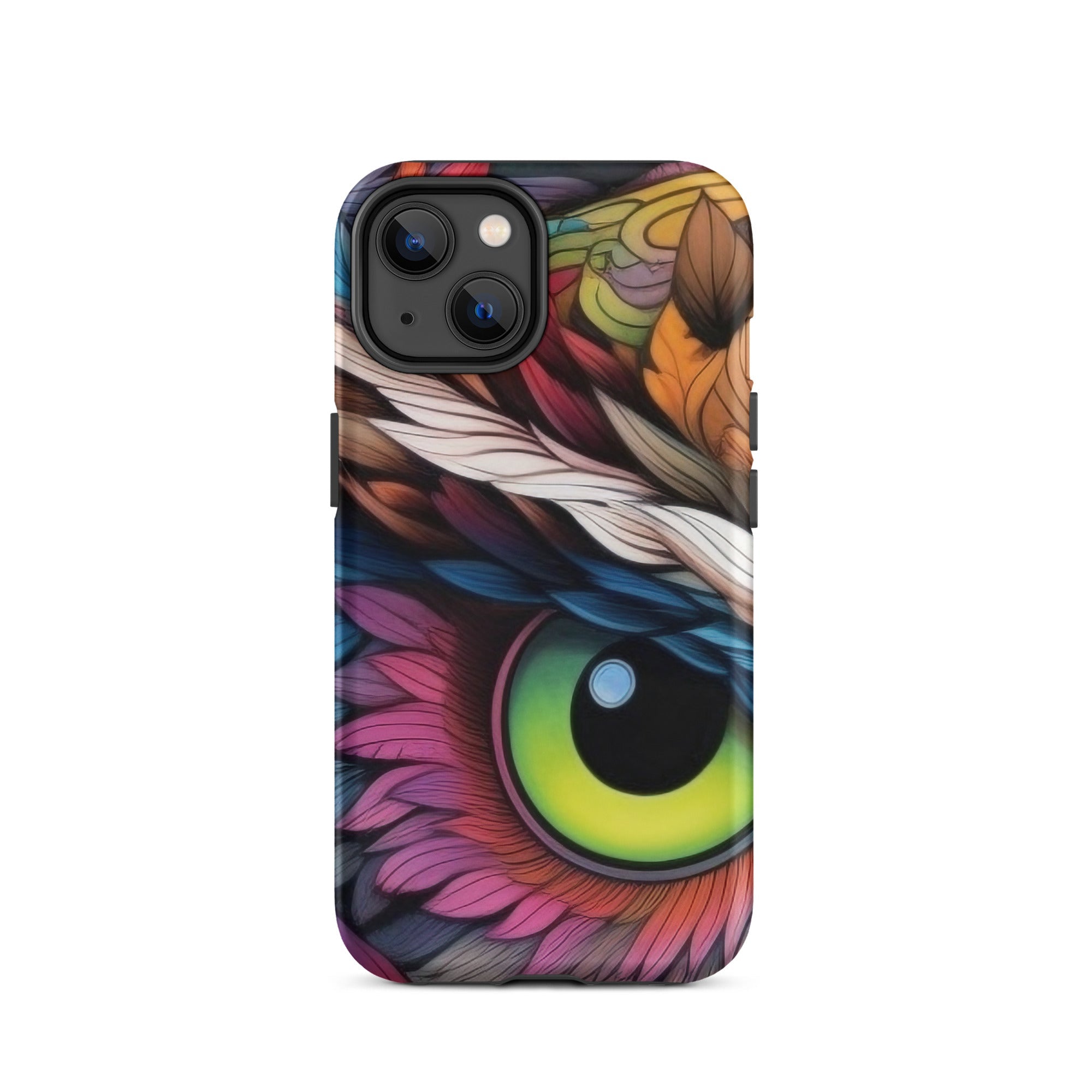 Owl Eyes iPhone Case by Visual Verse - Image 24