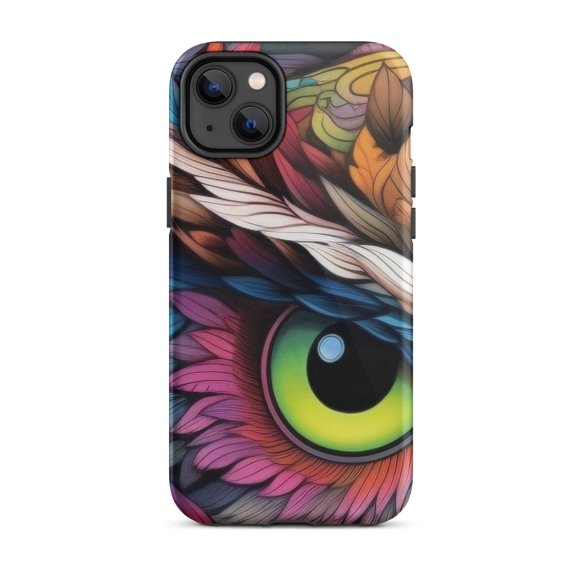 Owl Eyes iPhone Case by Visual Verse - Image 25