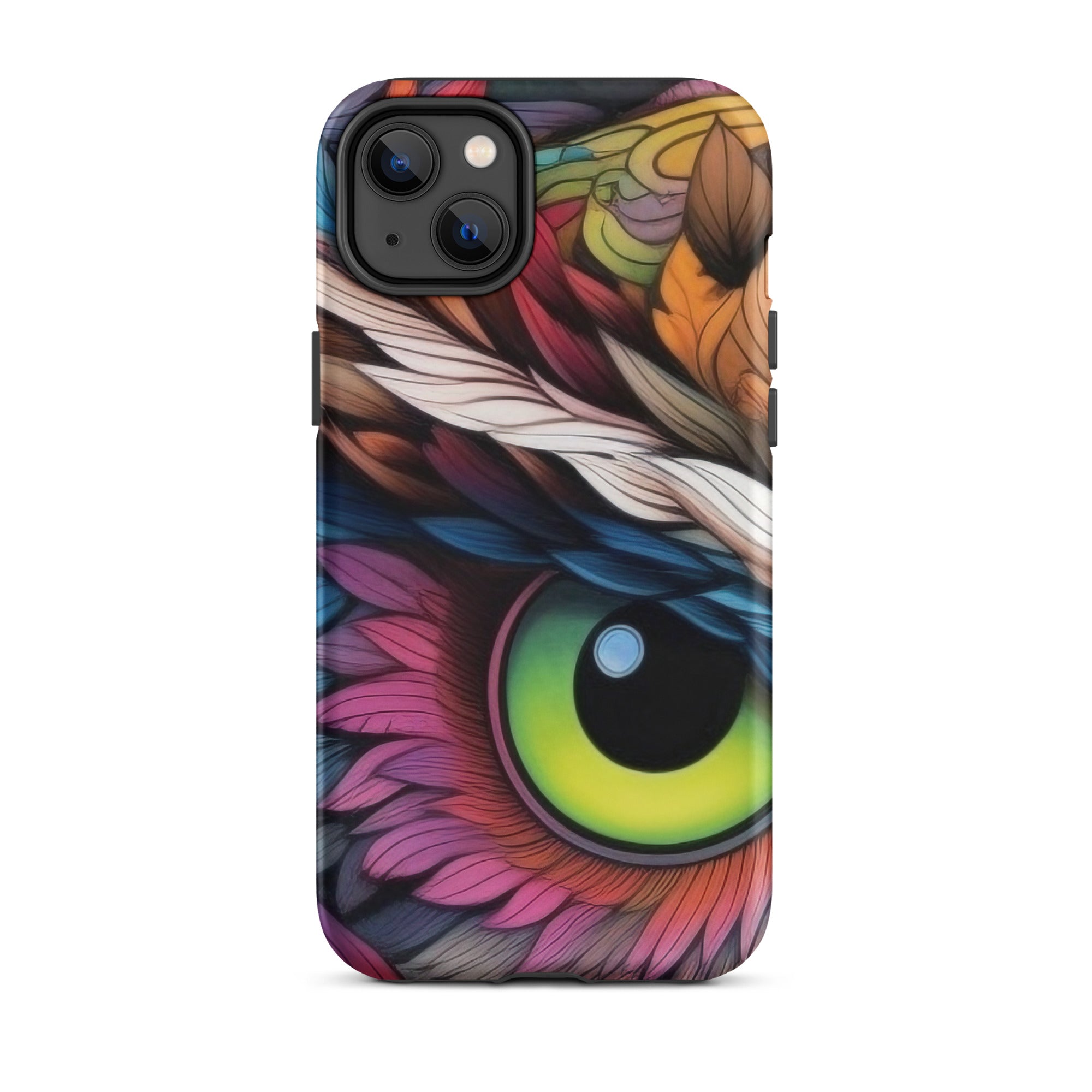 Owl Eyes iPhone Case by Visual Verse - Image 26