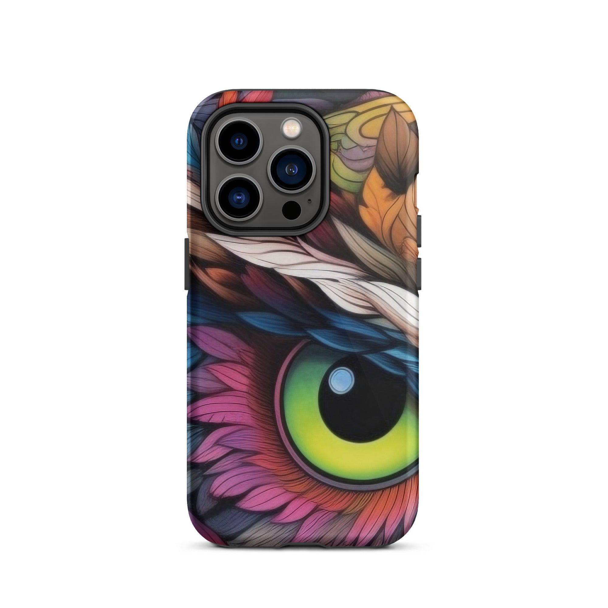 Owl Eyes iPhone Case by Visual Verse - Image 27