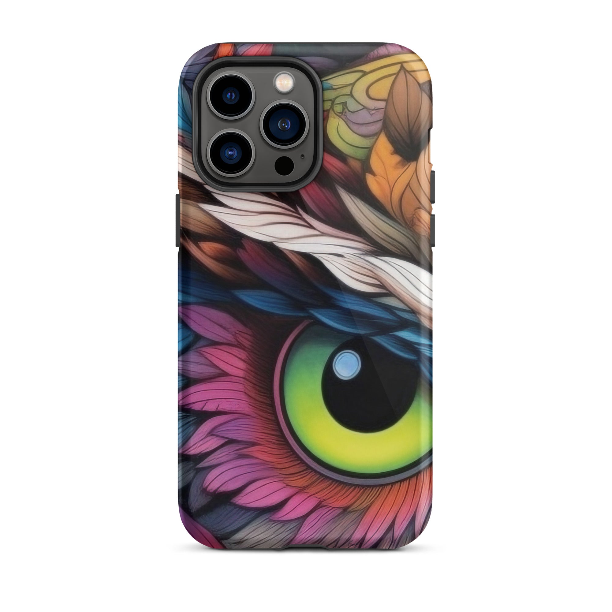 Owl Eyes iPhone Case by Visual Verse - Image 29