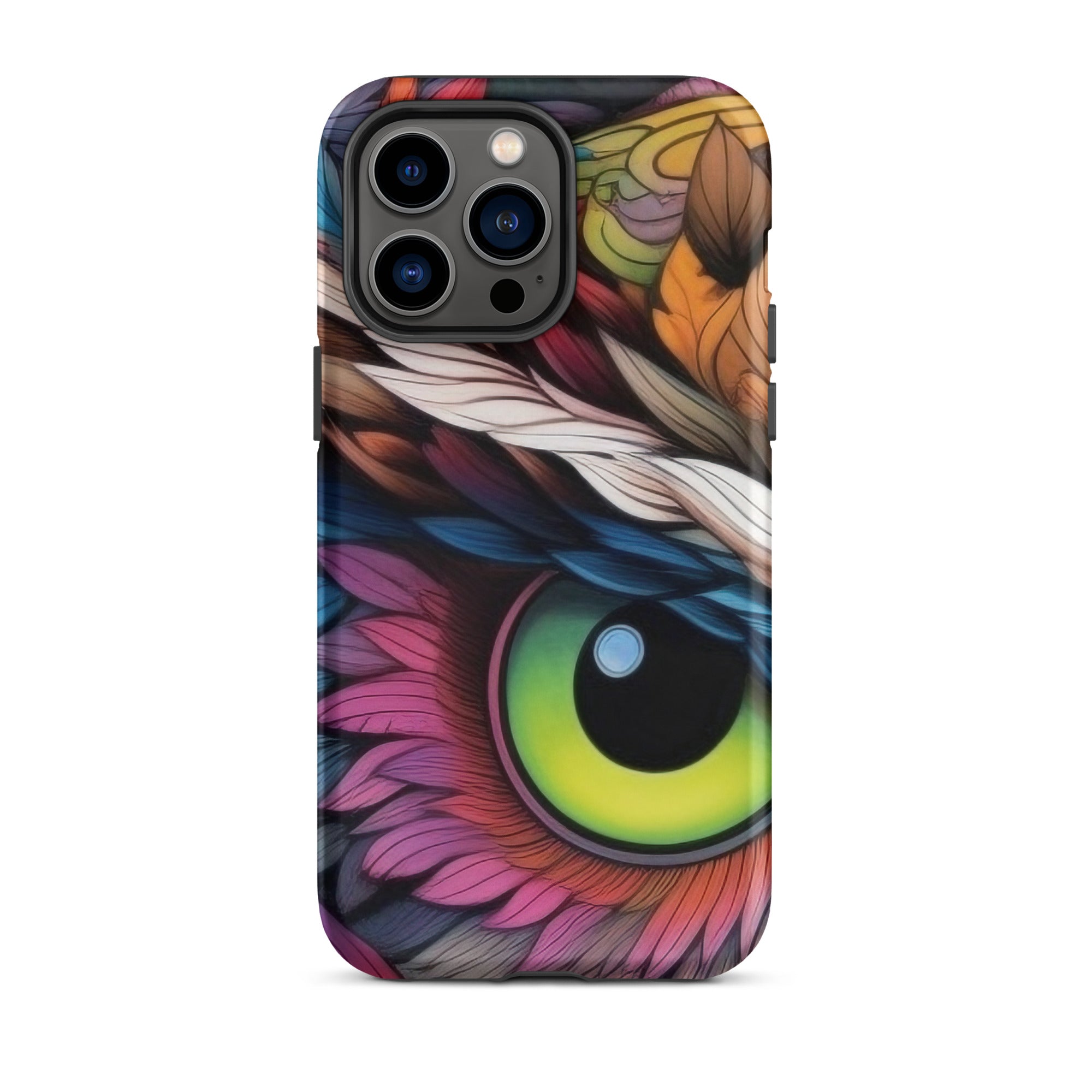 Owl Eyes iPhone Case by Visual Verse - Image 30