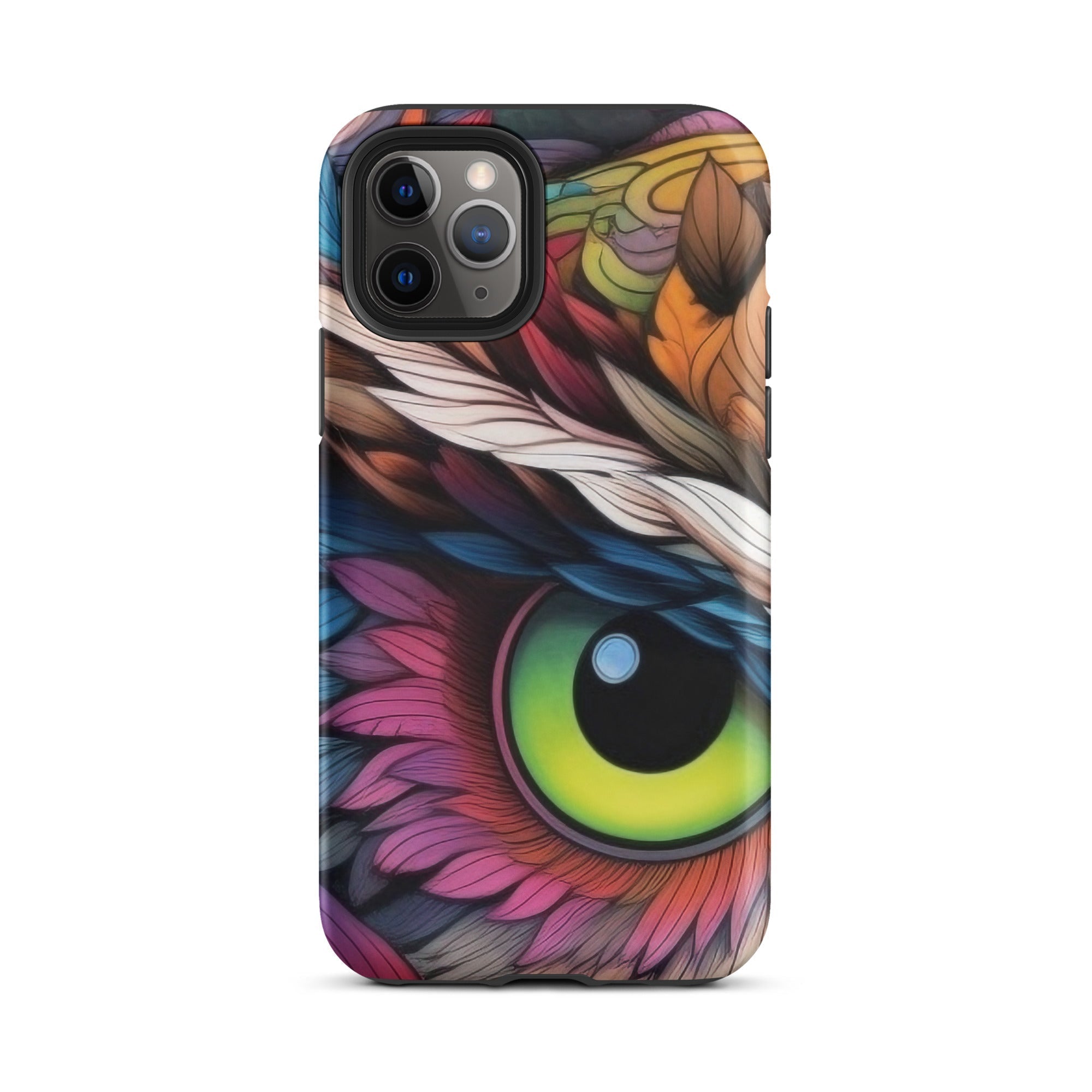 Owl Eyes iPhone Case by Visual Verse - Image 4