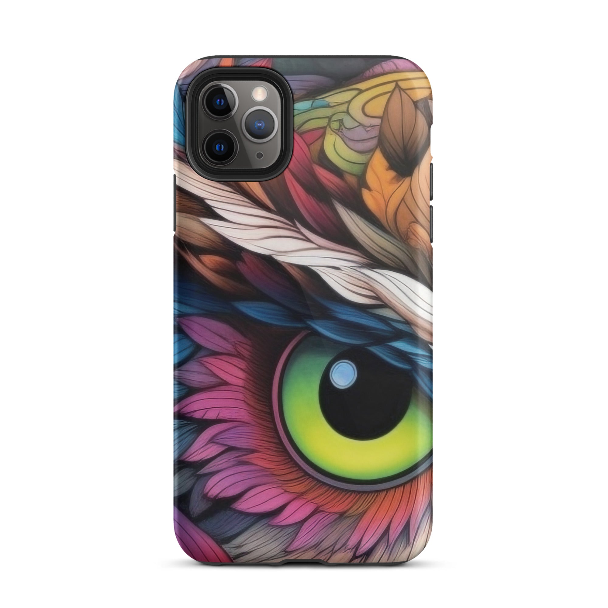 Owl Eyes iPhone Case by Visual Verse - Image 5