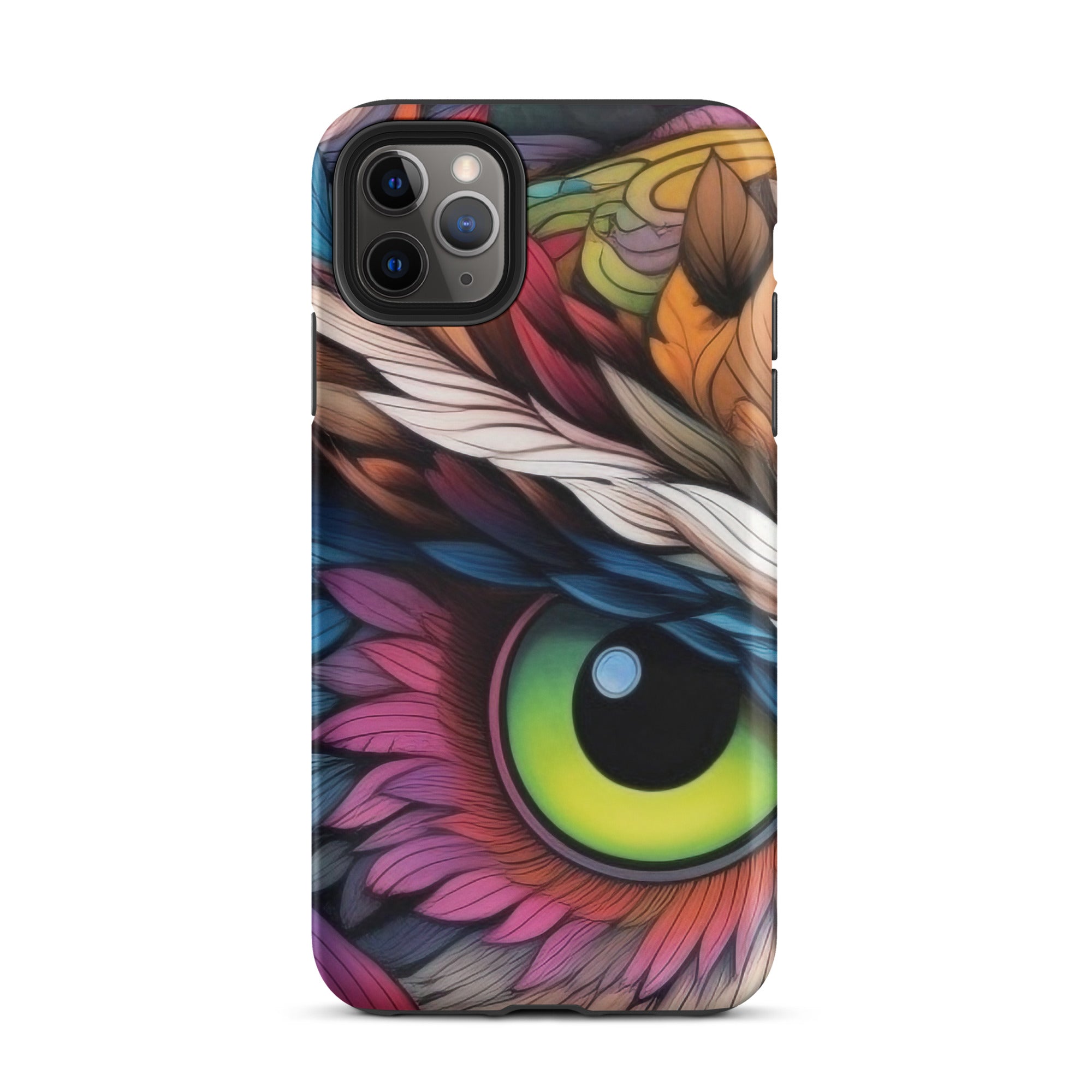 Owl Eyes iPhone Case by Visual Verse - Image 6