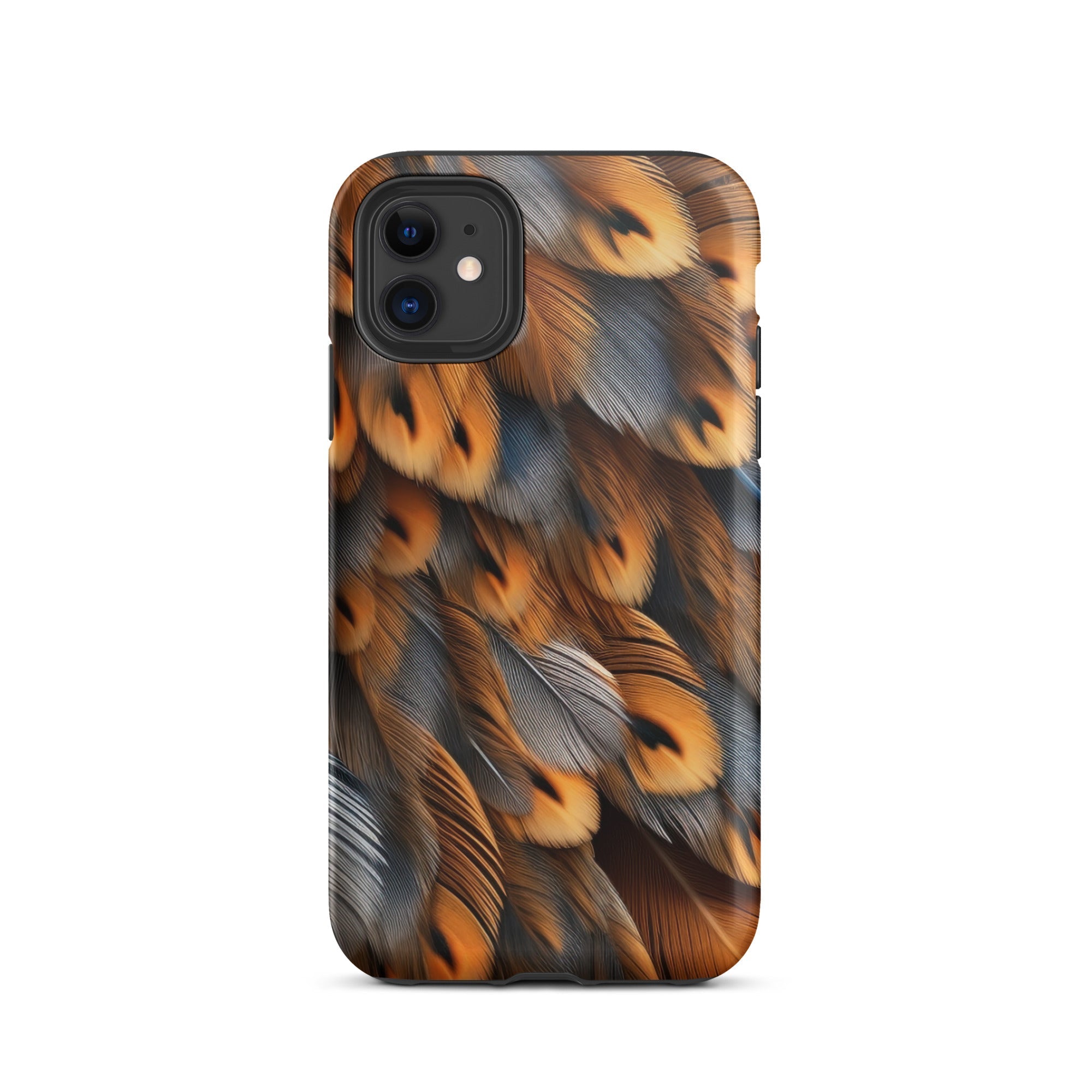 Owl Feather iPhone Case by Visual Verse - Image 1