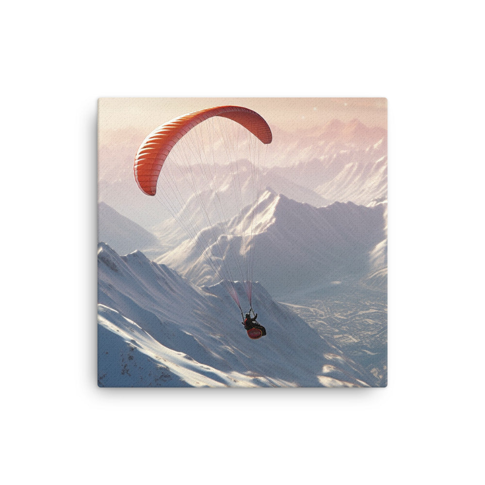 Paragliding Adventure Art Canvas by Visual Verse - Image 1