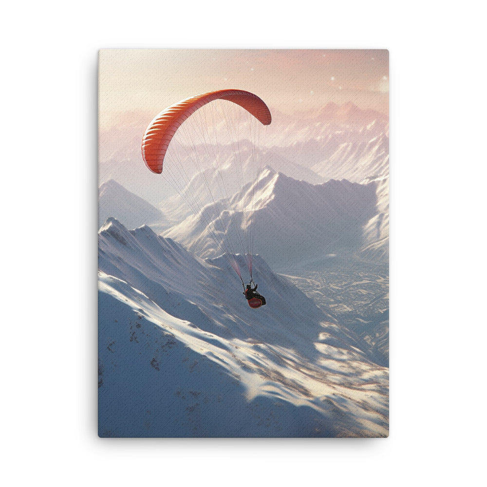 Paragliding Adventure Art Canvas by Visual Verse - Image 5