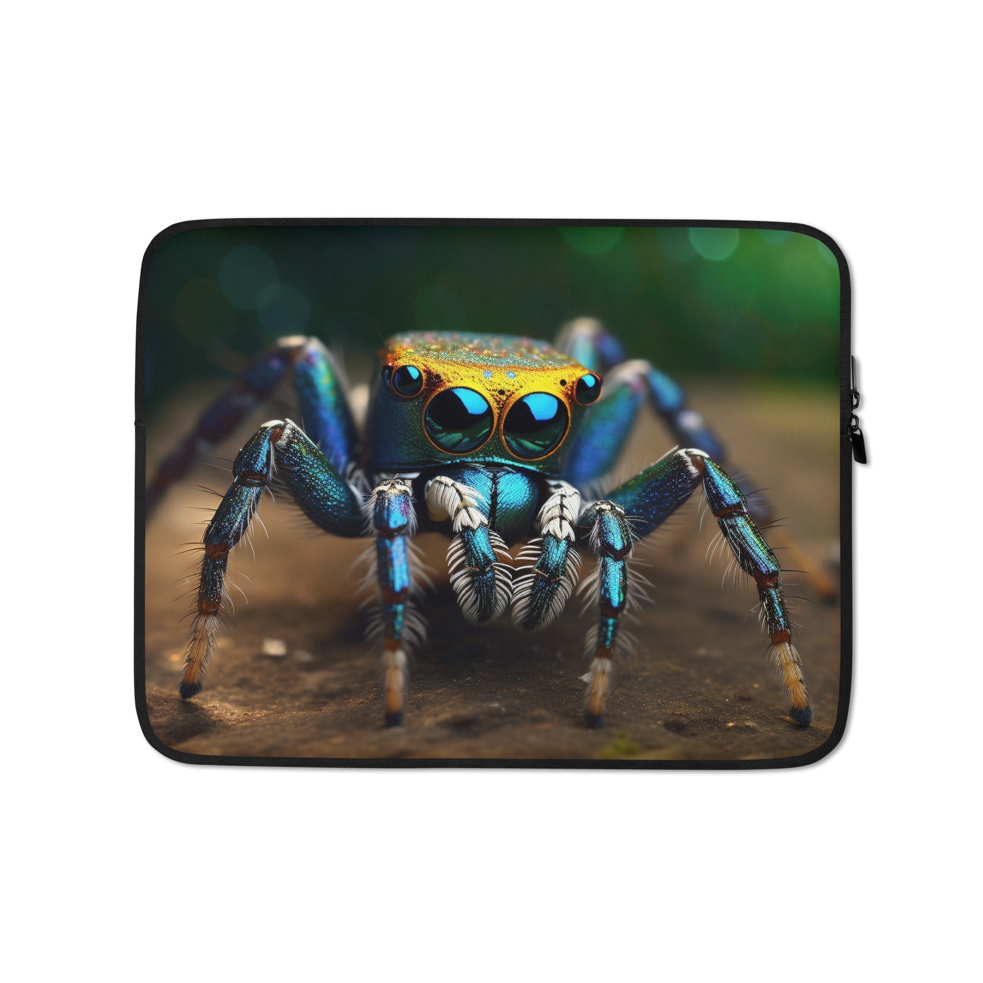 Patterned Spider Laptop Sleeve by Visual Verse - Image 2