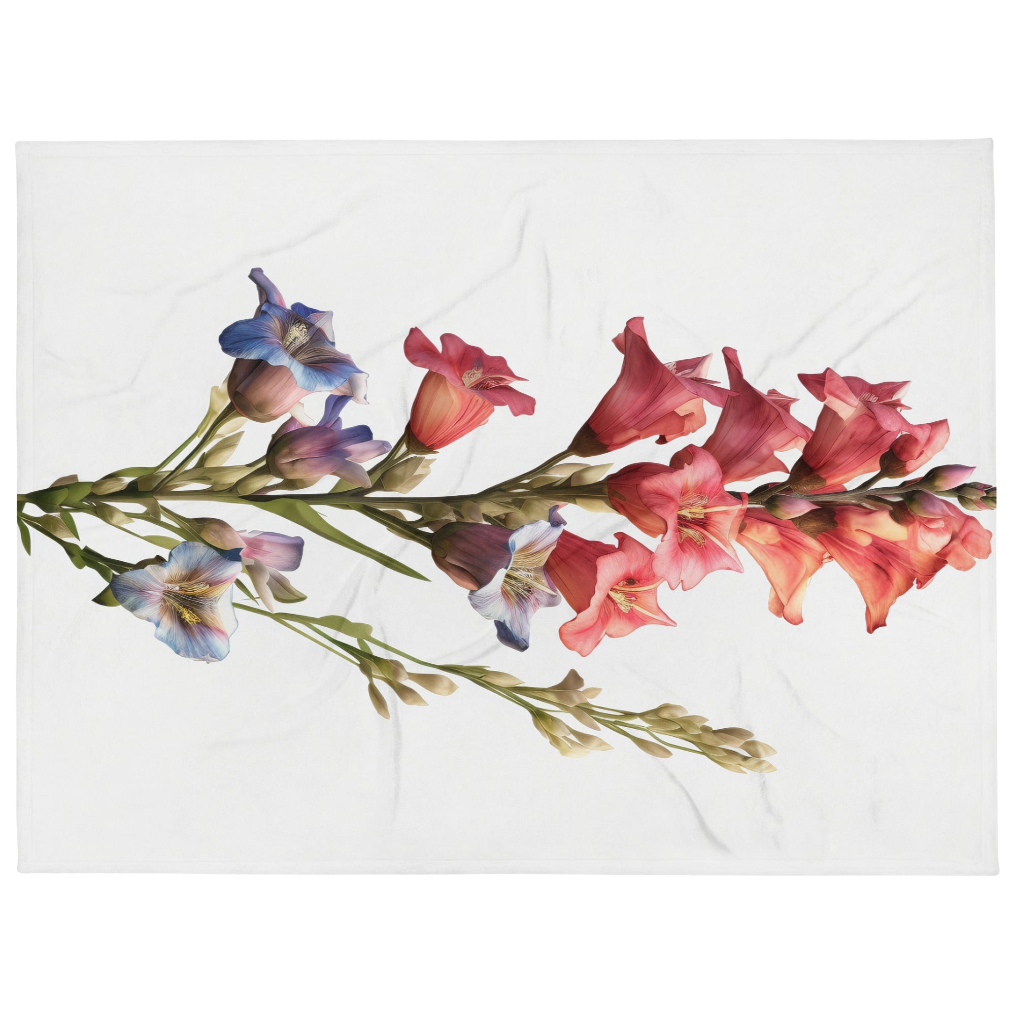 Penstemon Flower Blanket by Visual Verse - Image 1