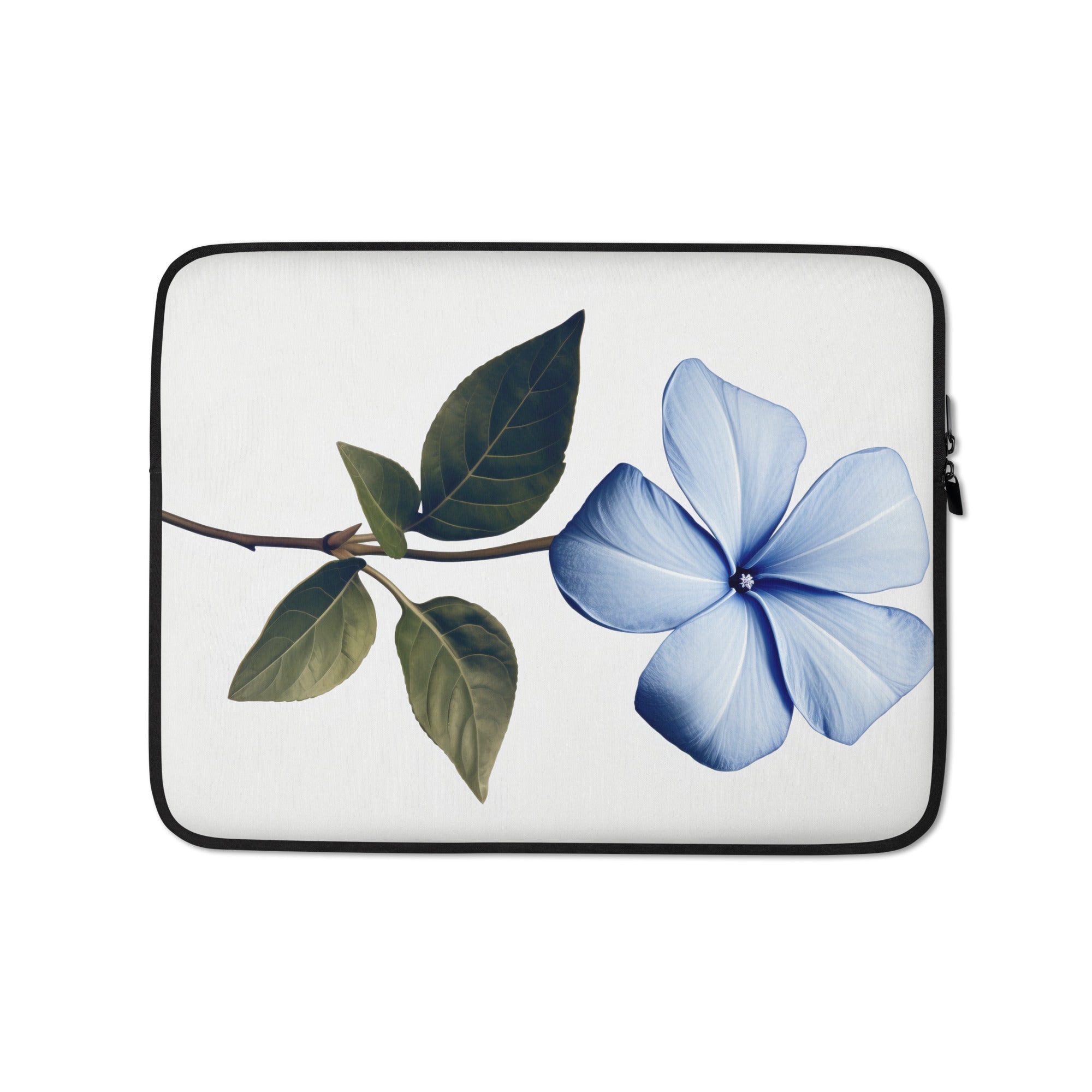 Periwinkle Flower Laptop Sleeve by Visual Verse - Image 2