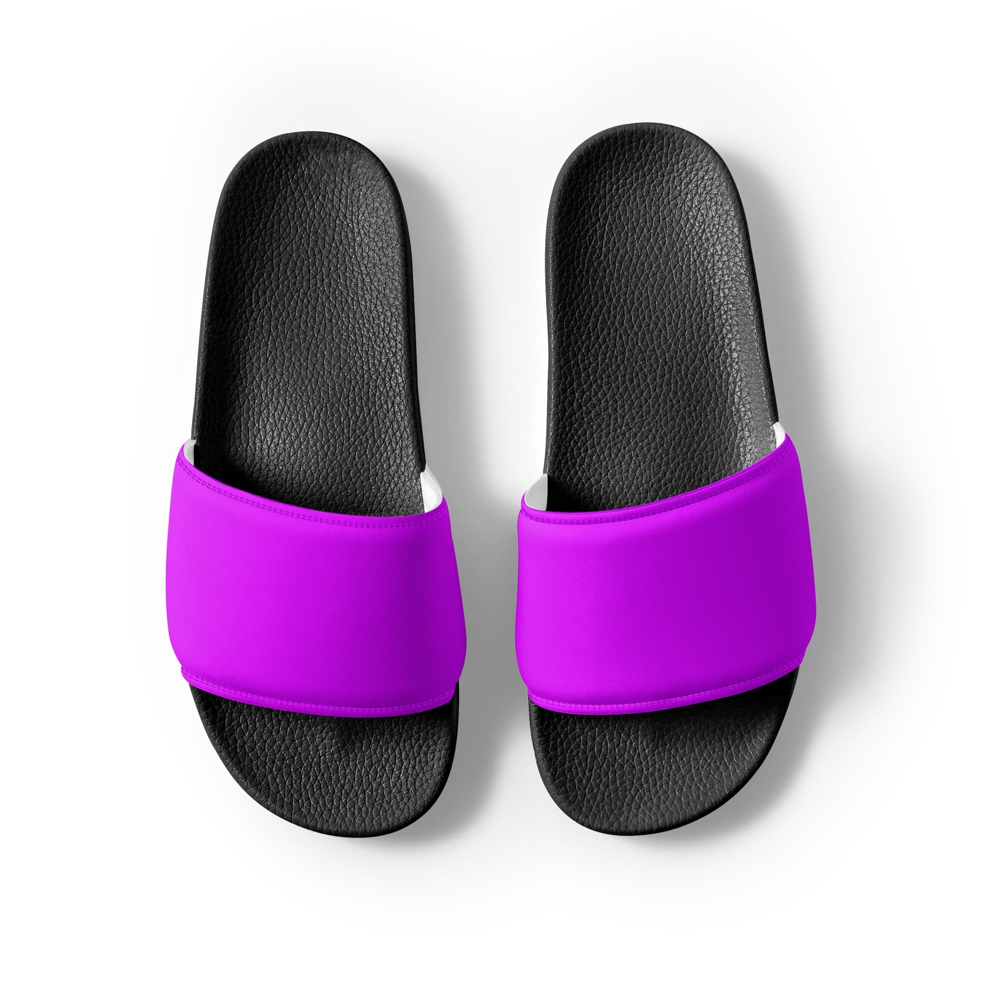 Phlox Color Men's Slides by Visual Verse - Image 2